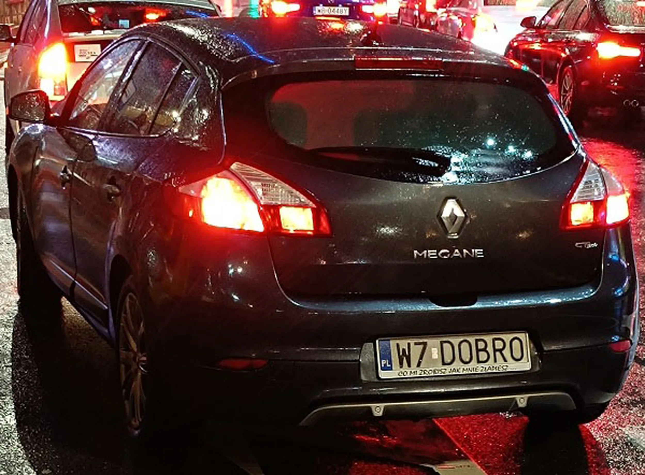 Fajny numer, blacha W7 DOBRO