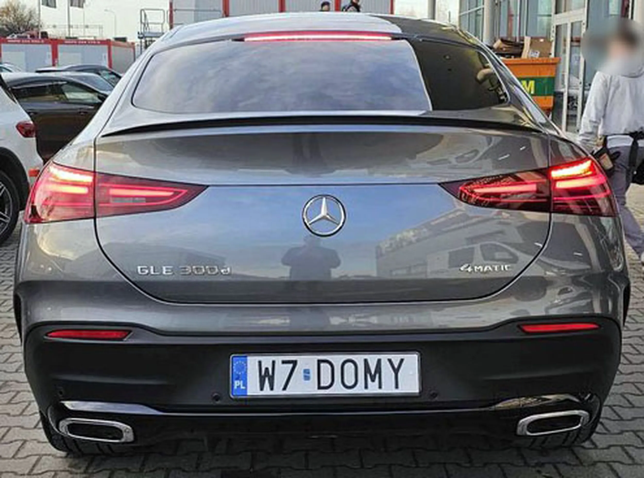 Fajny numer, blacha W7 DOMY