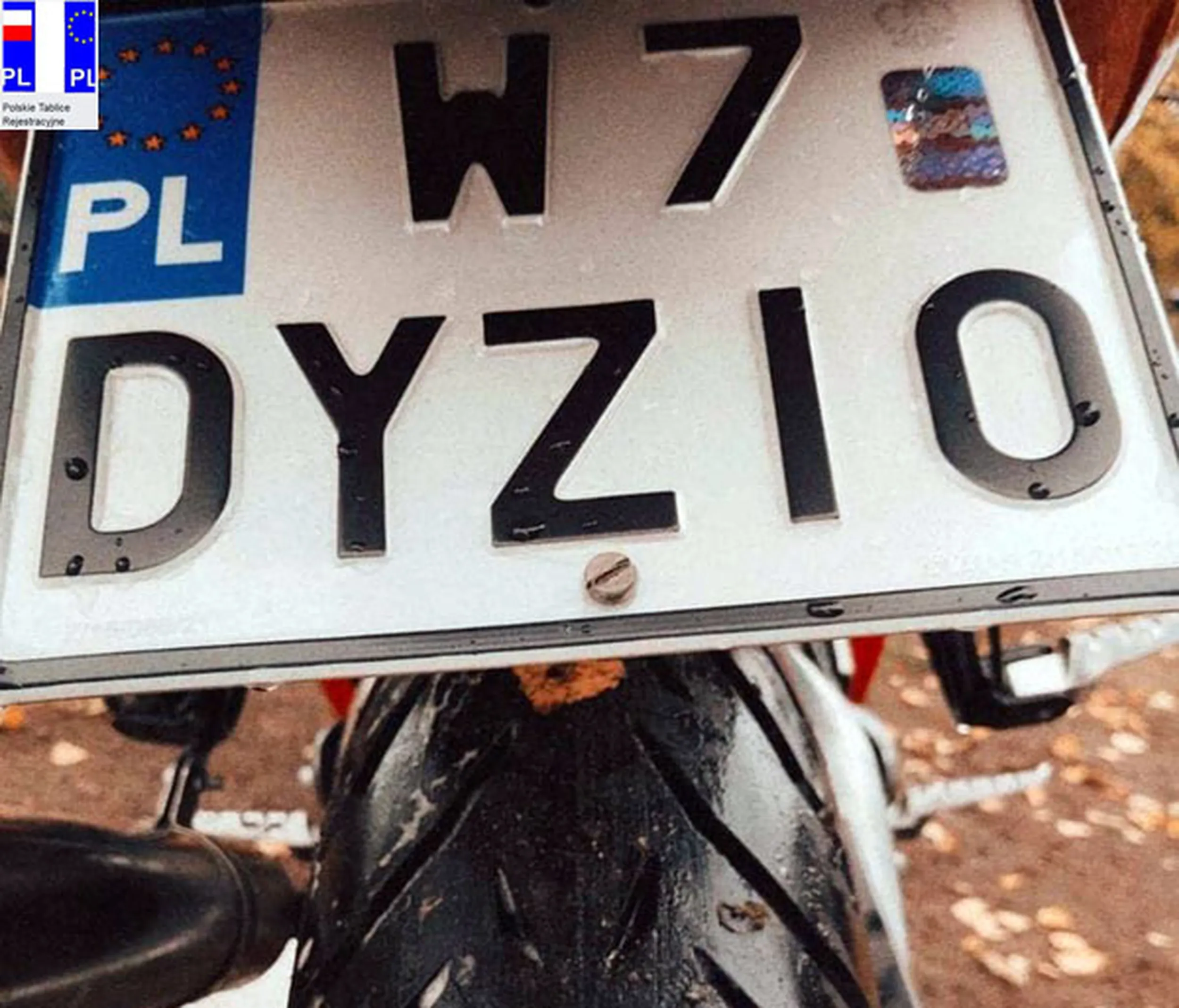 Fajny numer, blacha W7 DYZIO