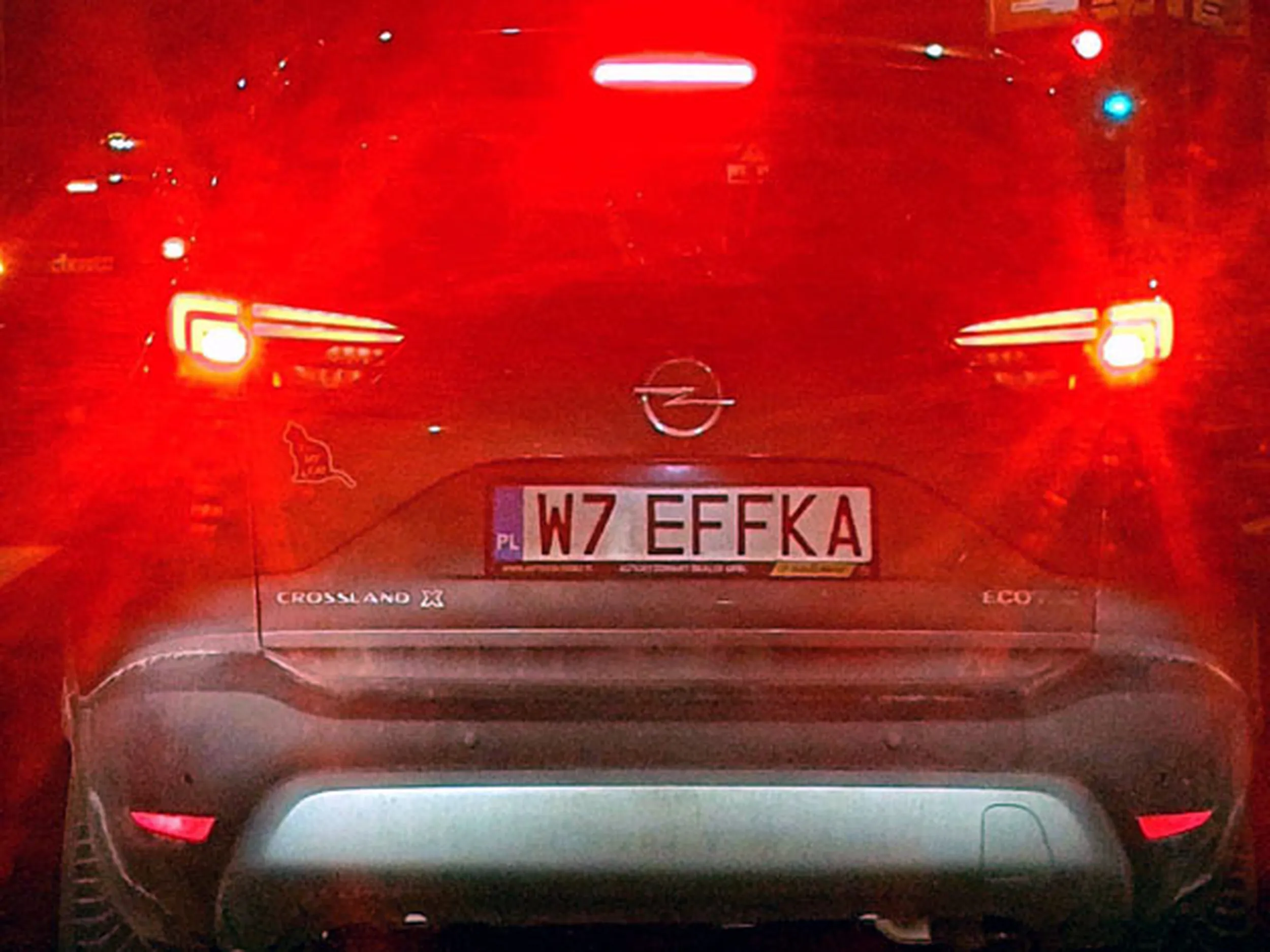 Fajny numer, blacha W7 EFFKA