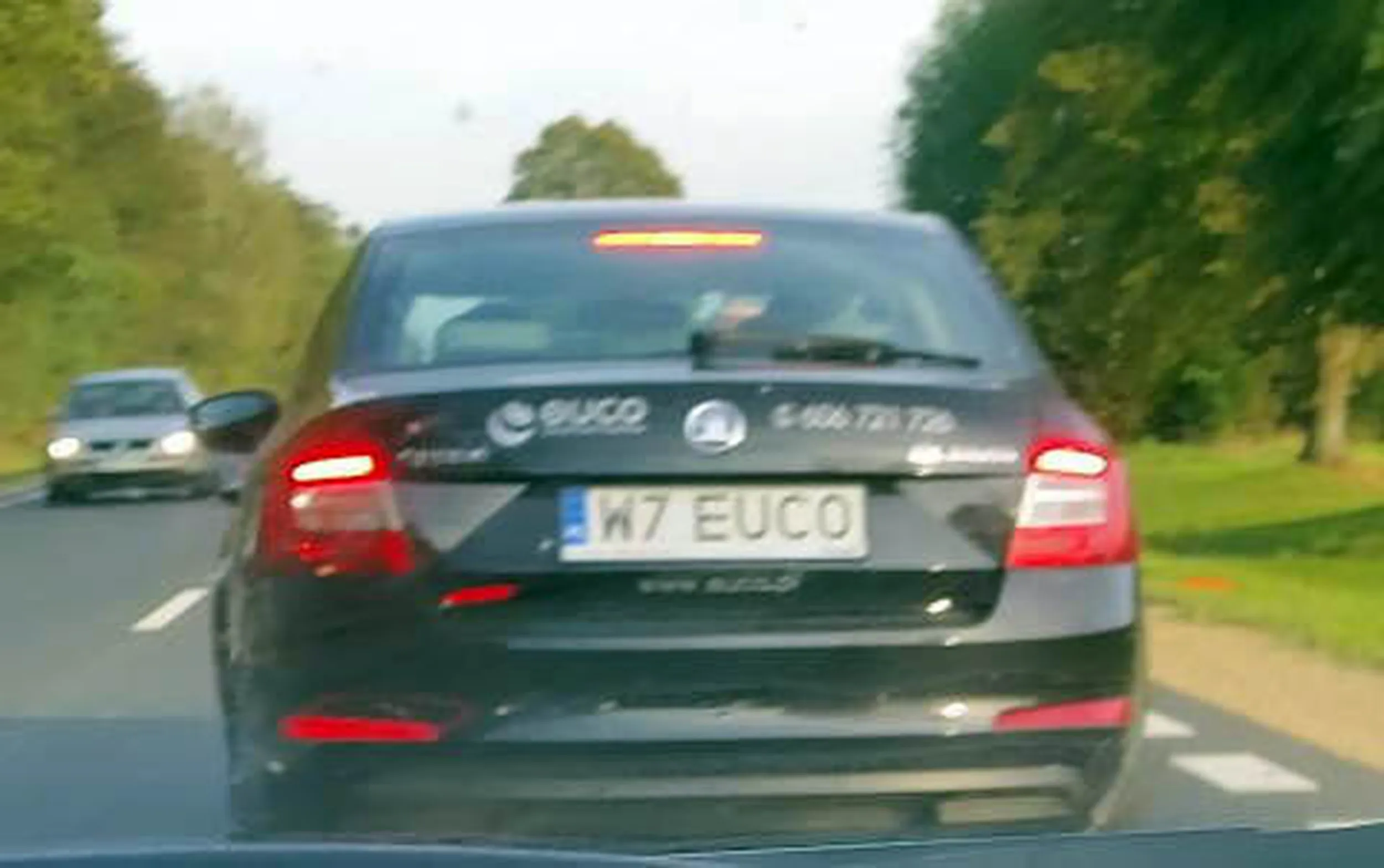 Fajny numer, blacha W7 EUCO