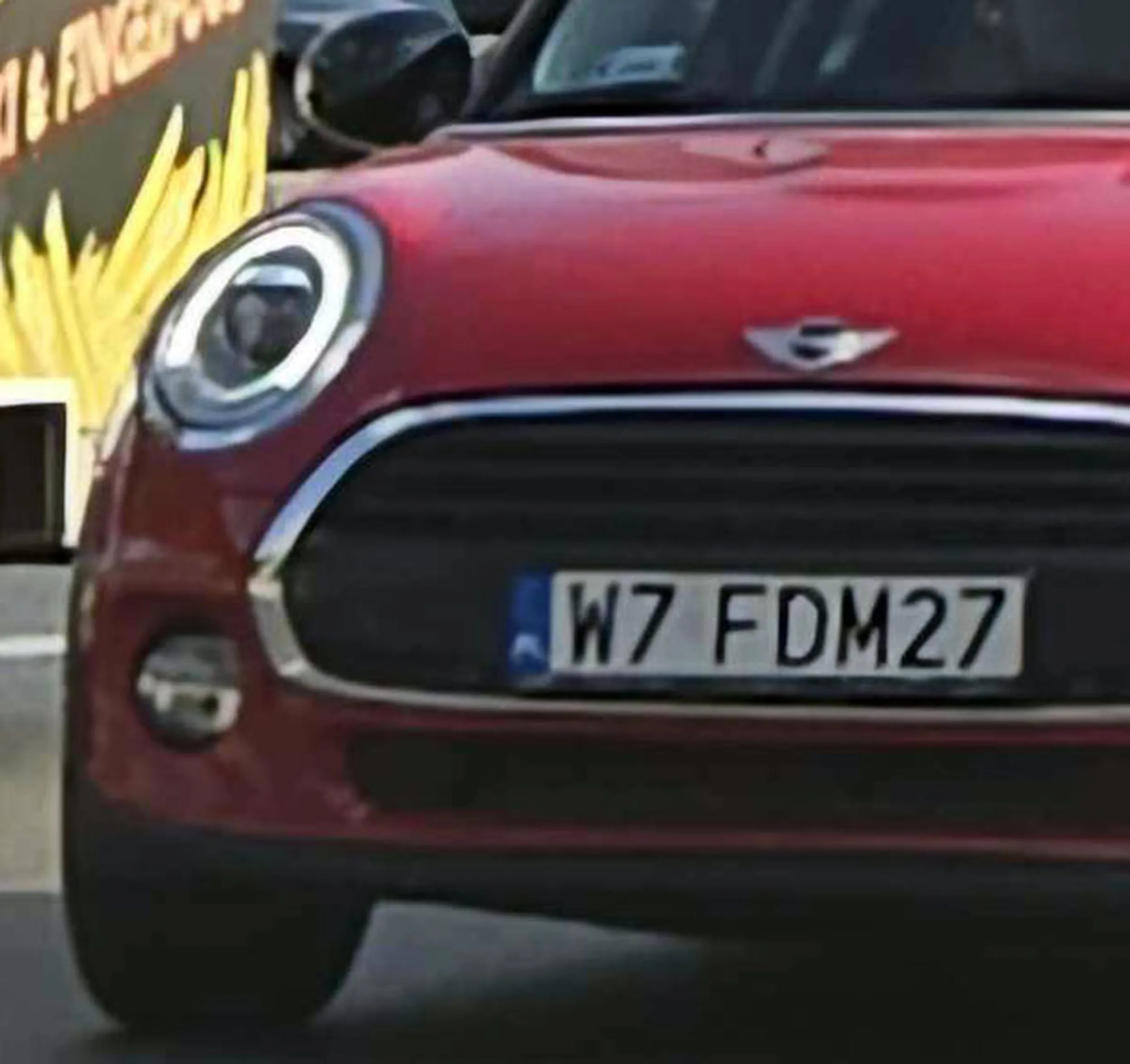 Fajny numer, blacha W7 FDM27