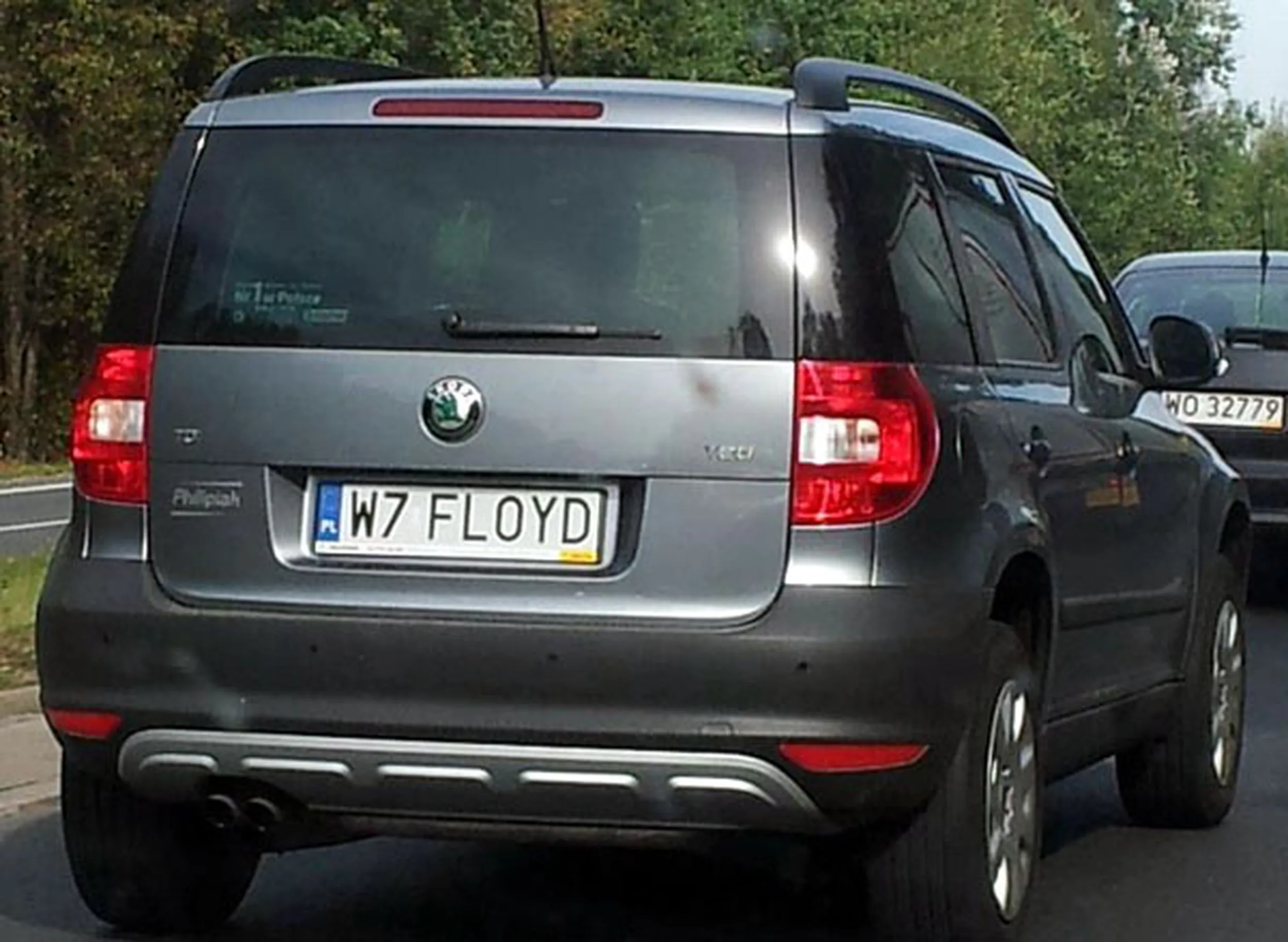 Fajny numer, blacha W7 FLOYD