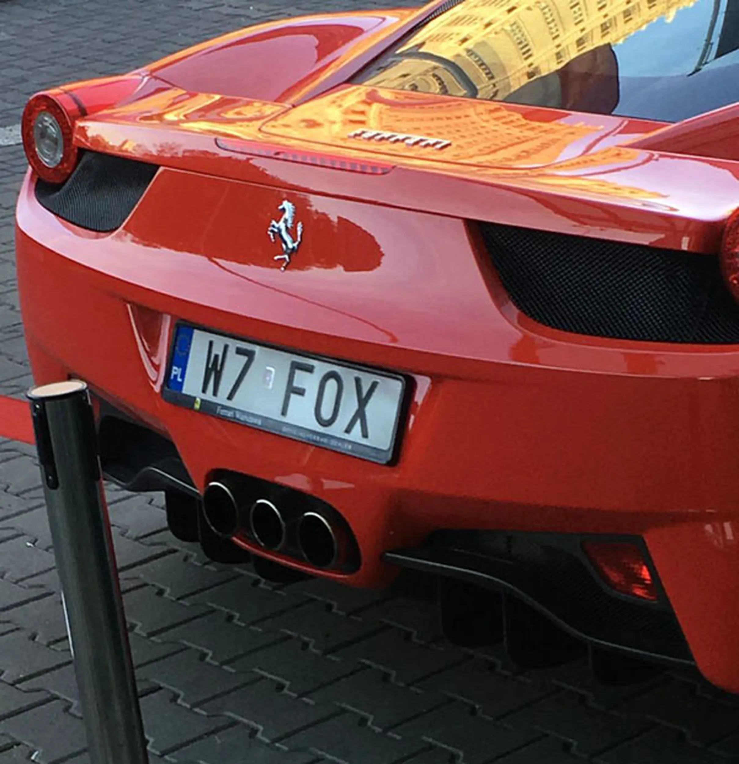 Fajny numer, blacha W7 FOX