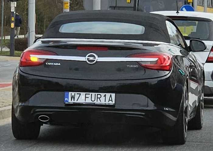 Fajny numer, blacha W7 FUR1A