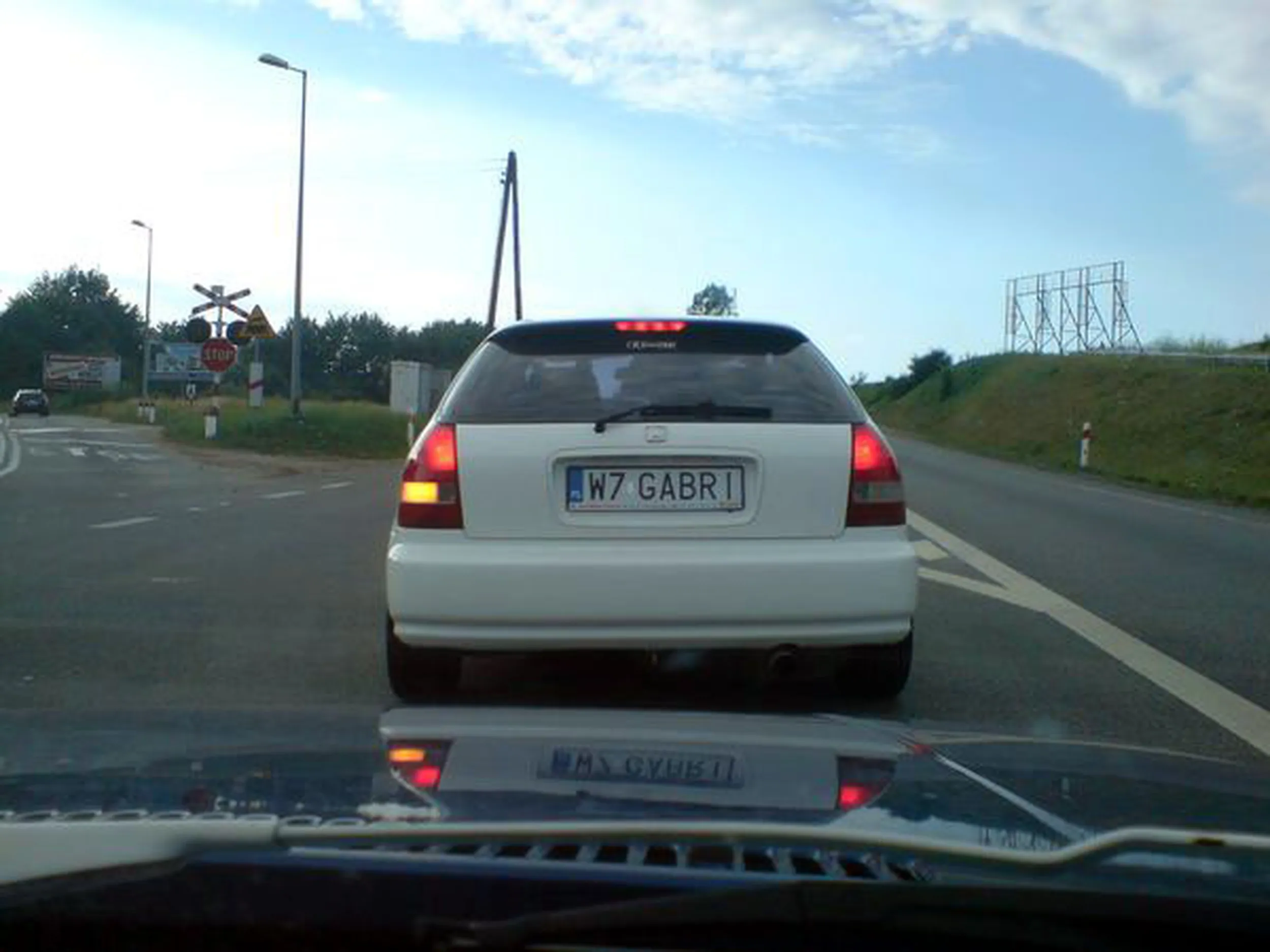 Fajny numer, blacha W7 GABRI