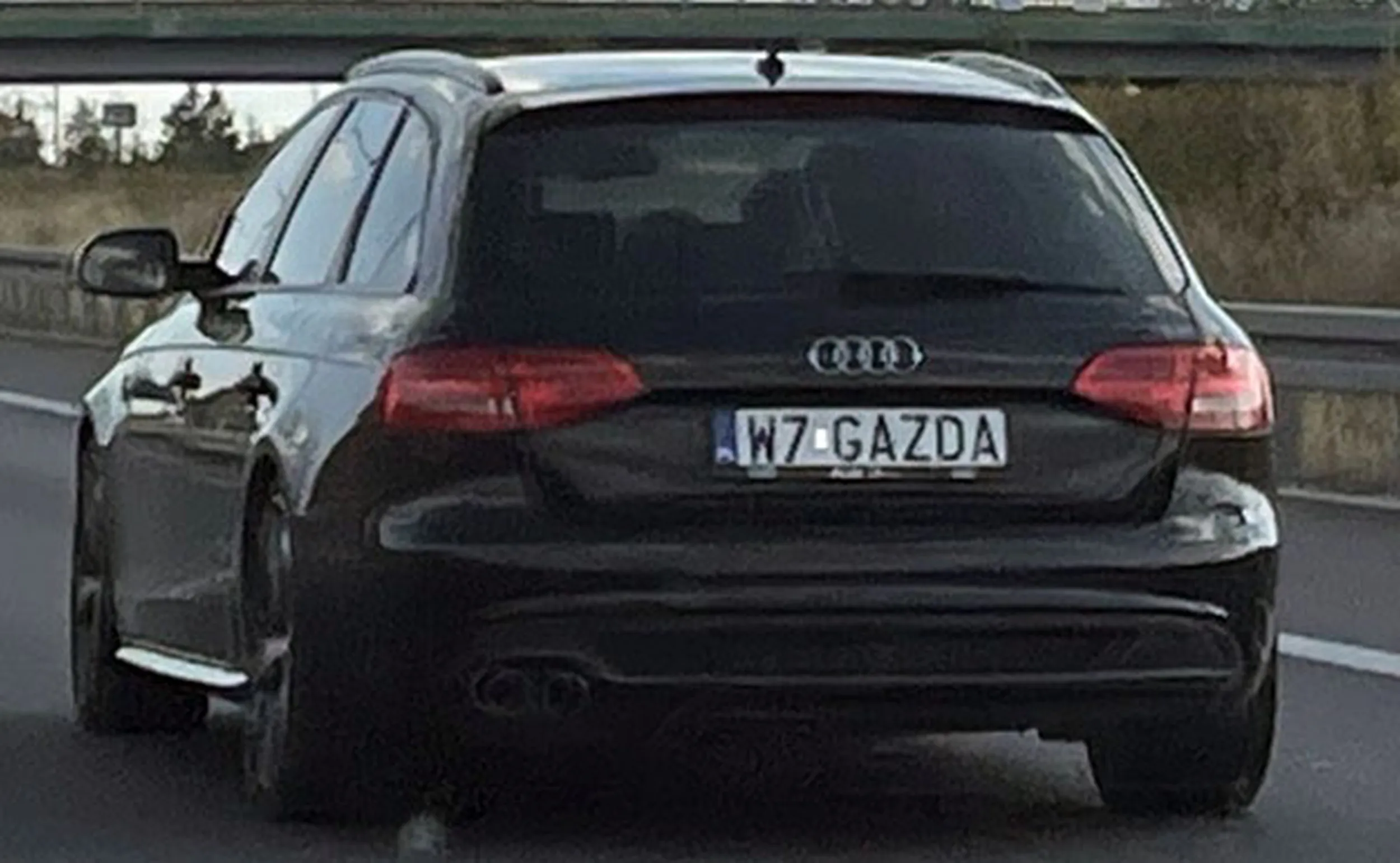 Fajny numer, blacha W7 GAZDA