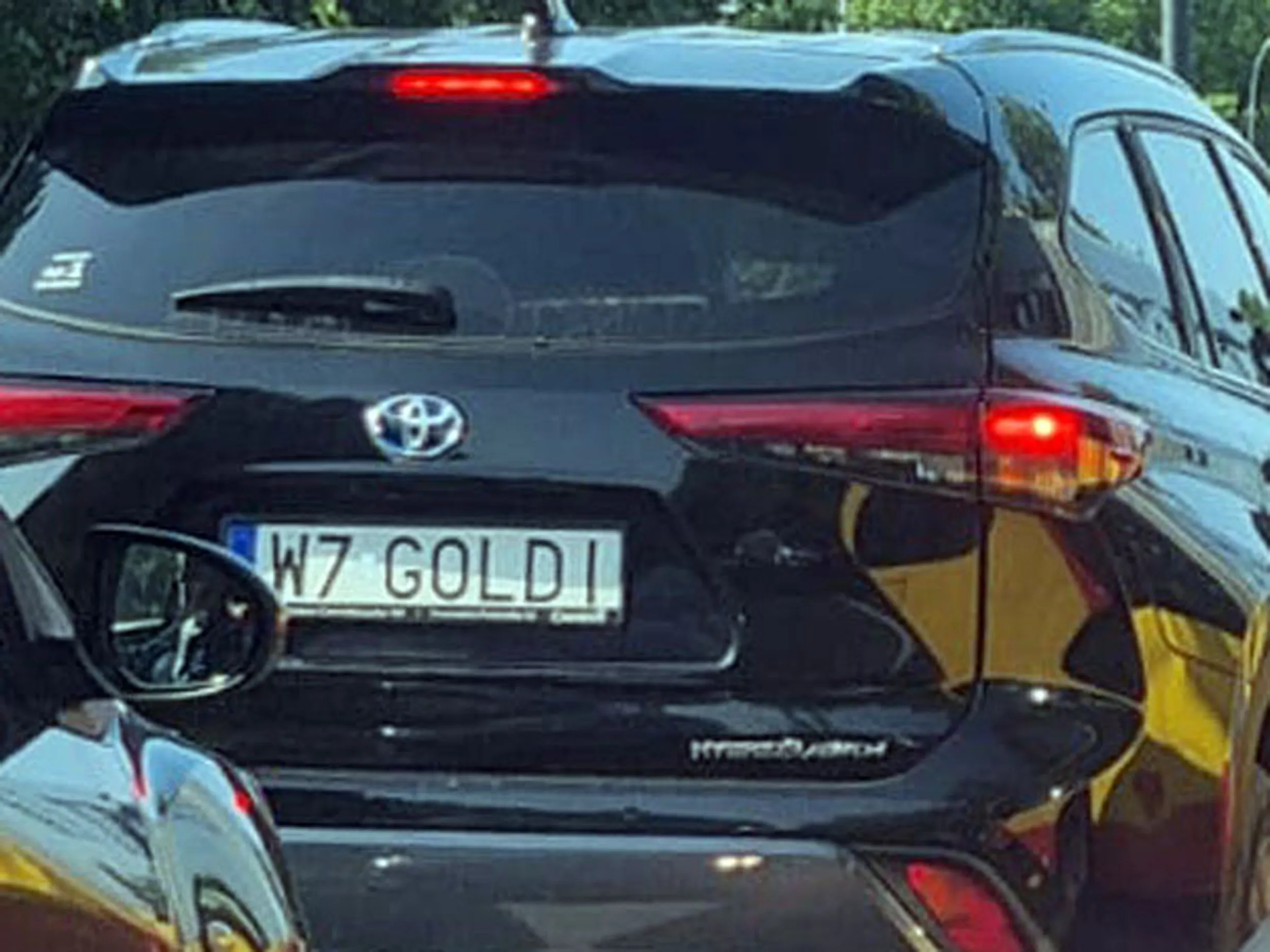 Fajny numer, blacha W7 GOLDI