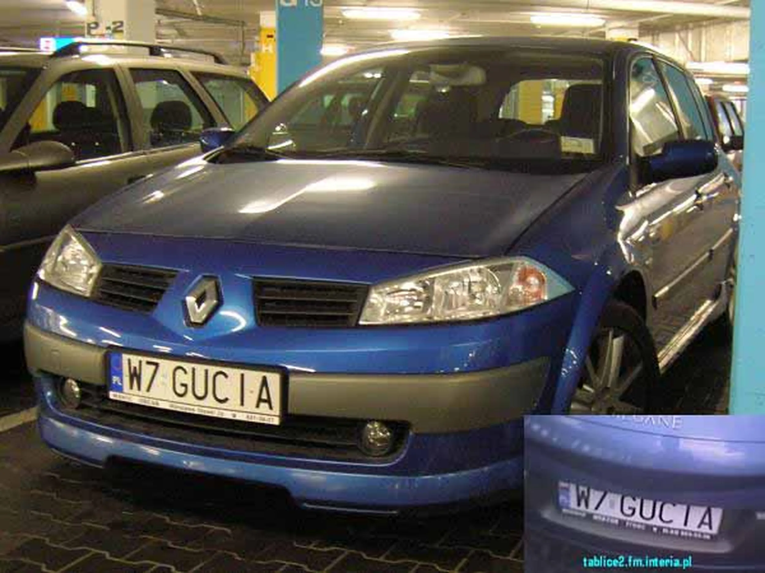 Fajny numer, blacha W7 GUCIA