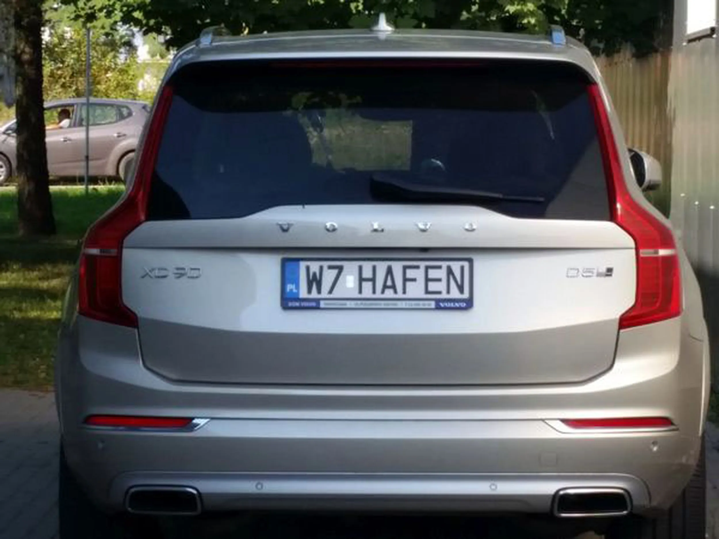 Fajny numer, blacha W7 HAFEN