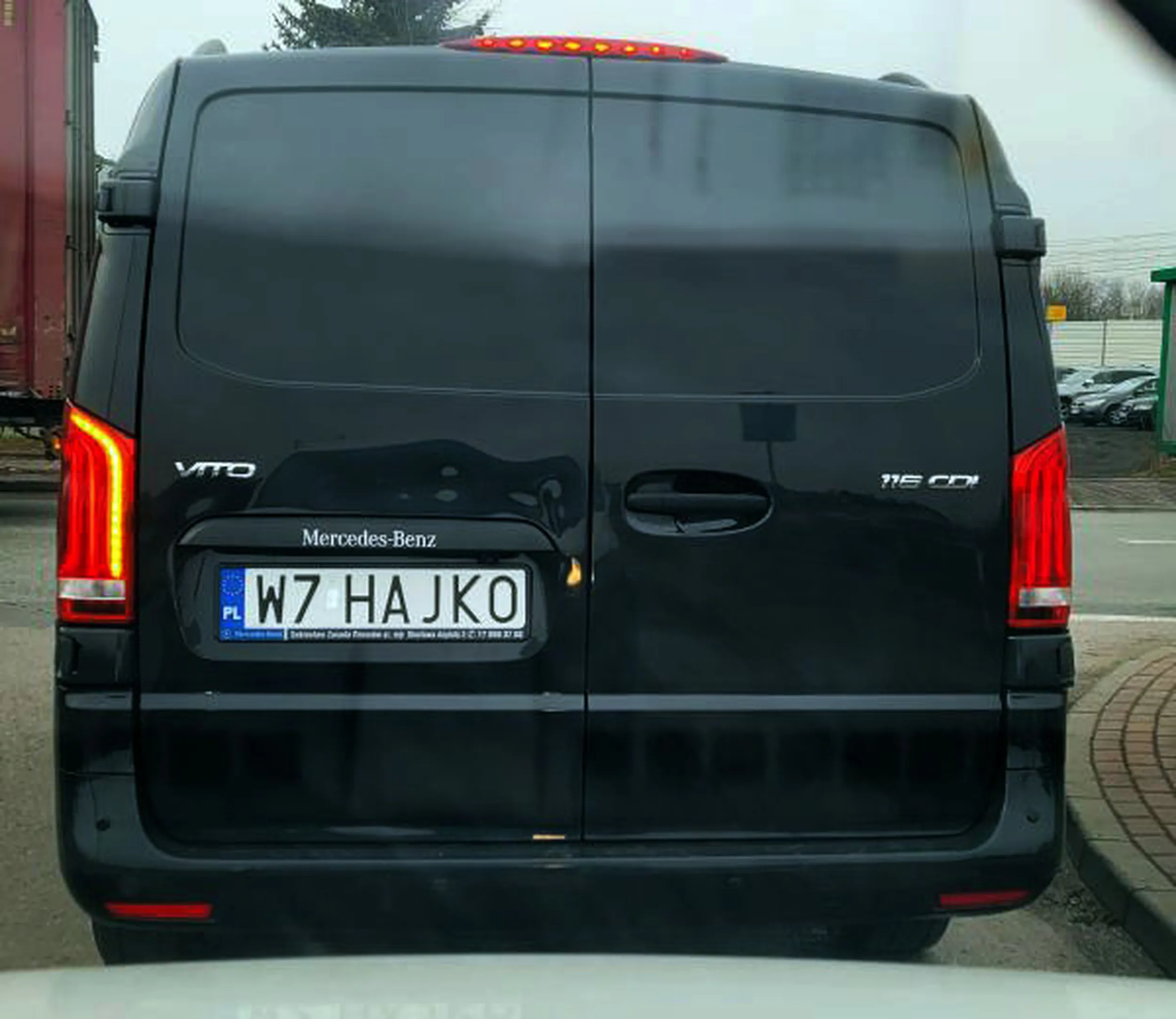 Fajny numer, blacha W7 HAJKO