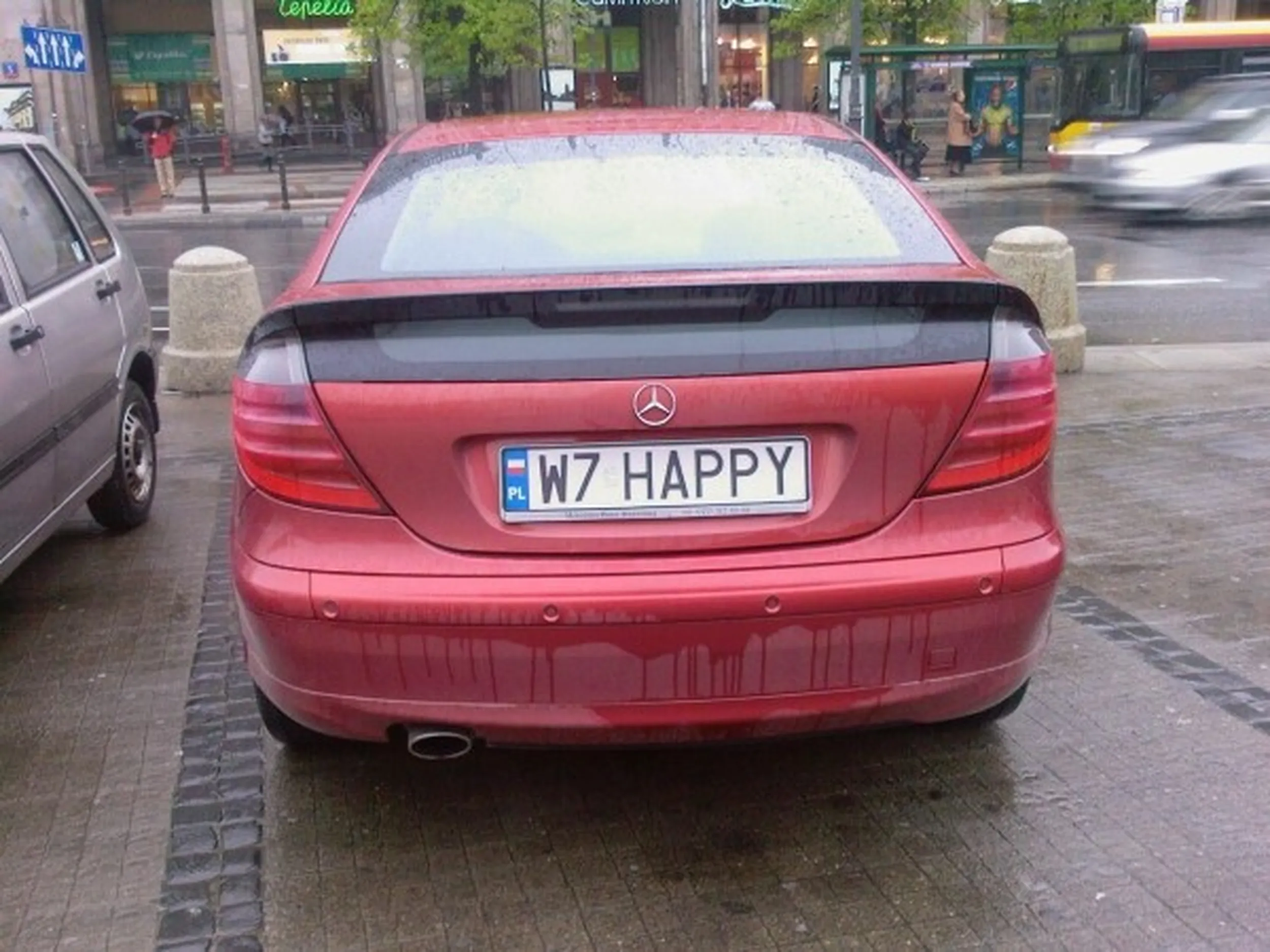 Fajny numer, blacha W7 HAPPY