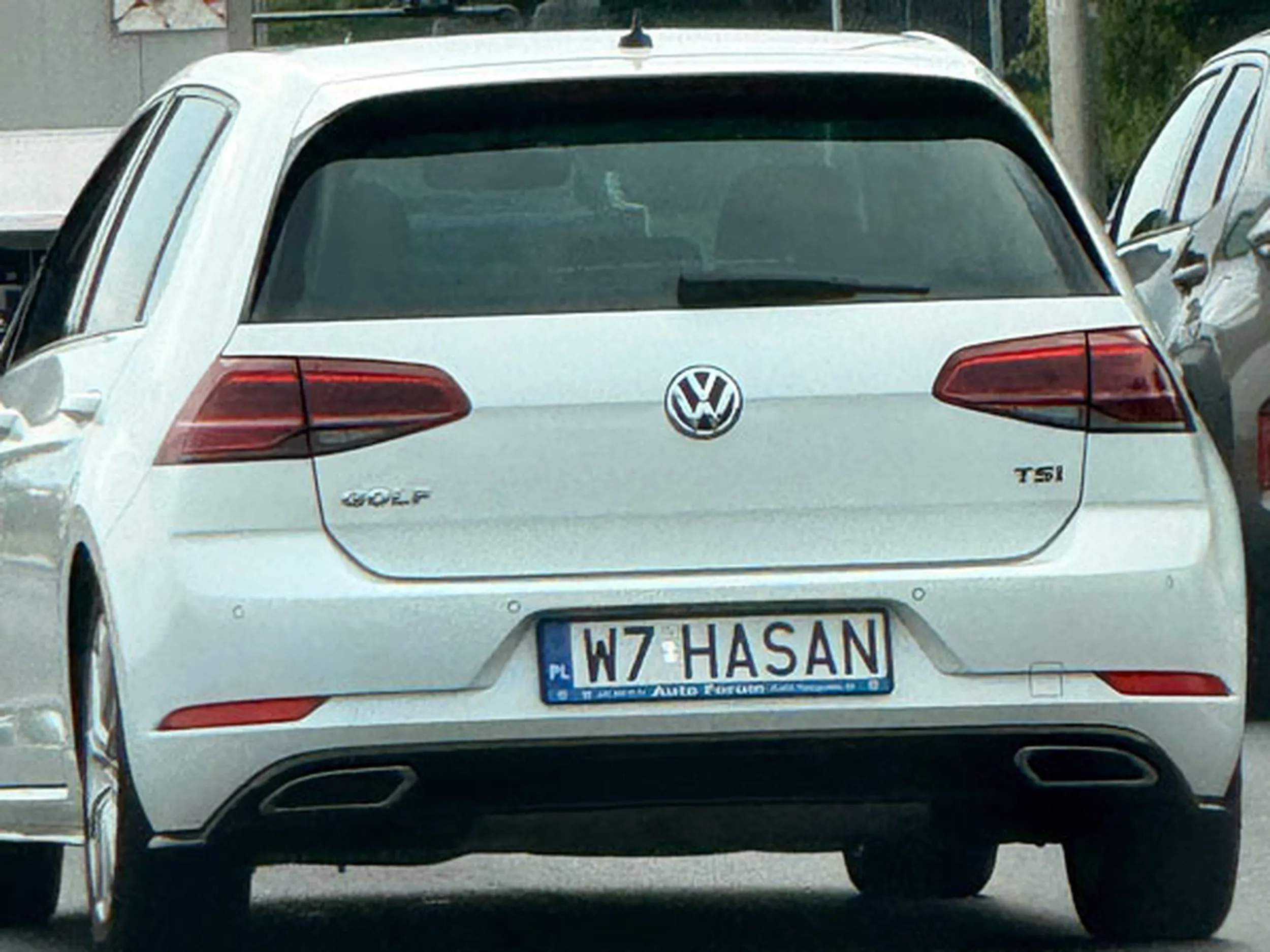 Fajny numer, blacha W7 HASAN