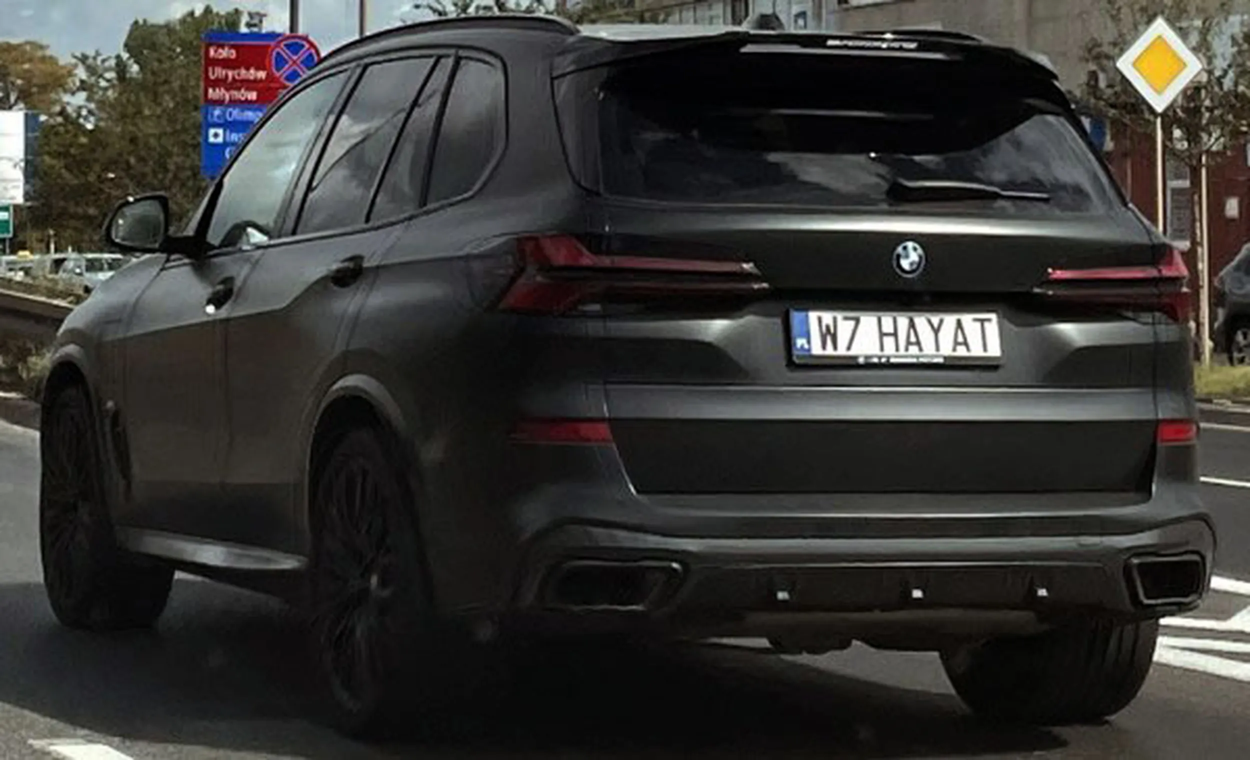 Fajny numer, blacha W7 HAYAT