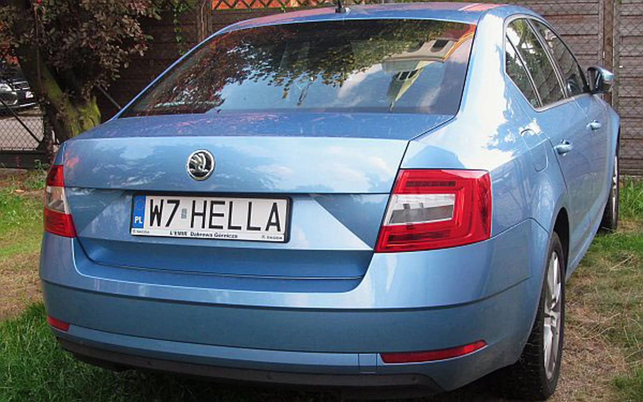 Fajny numer, blacha W7 HELLA