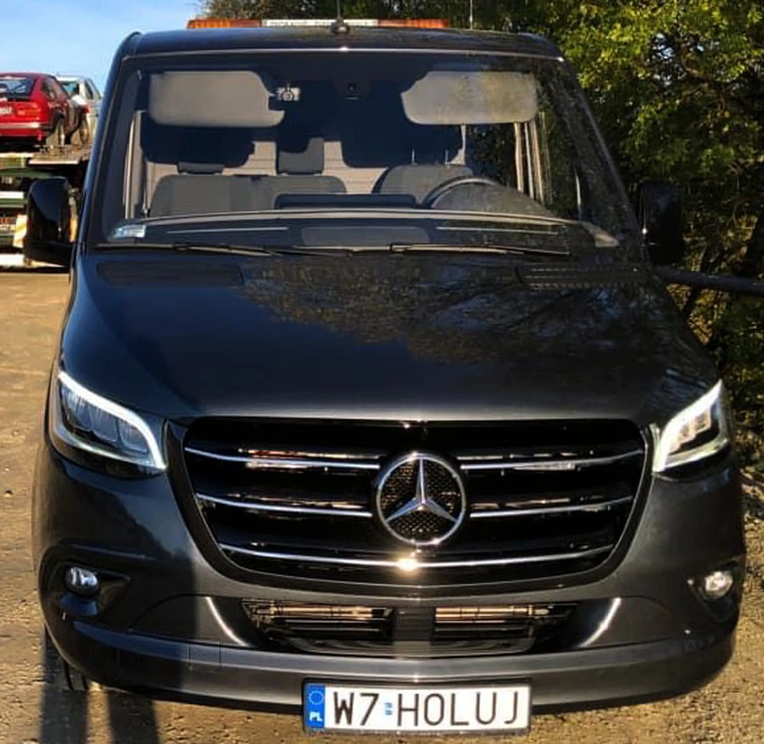 Fajny numer, blacha W7 HOLUJ