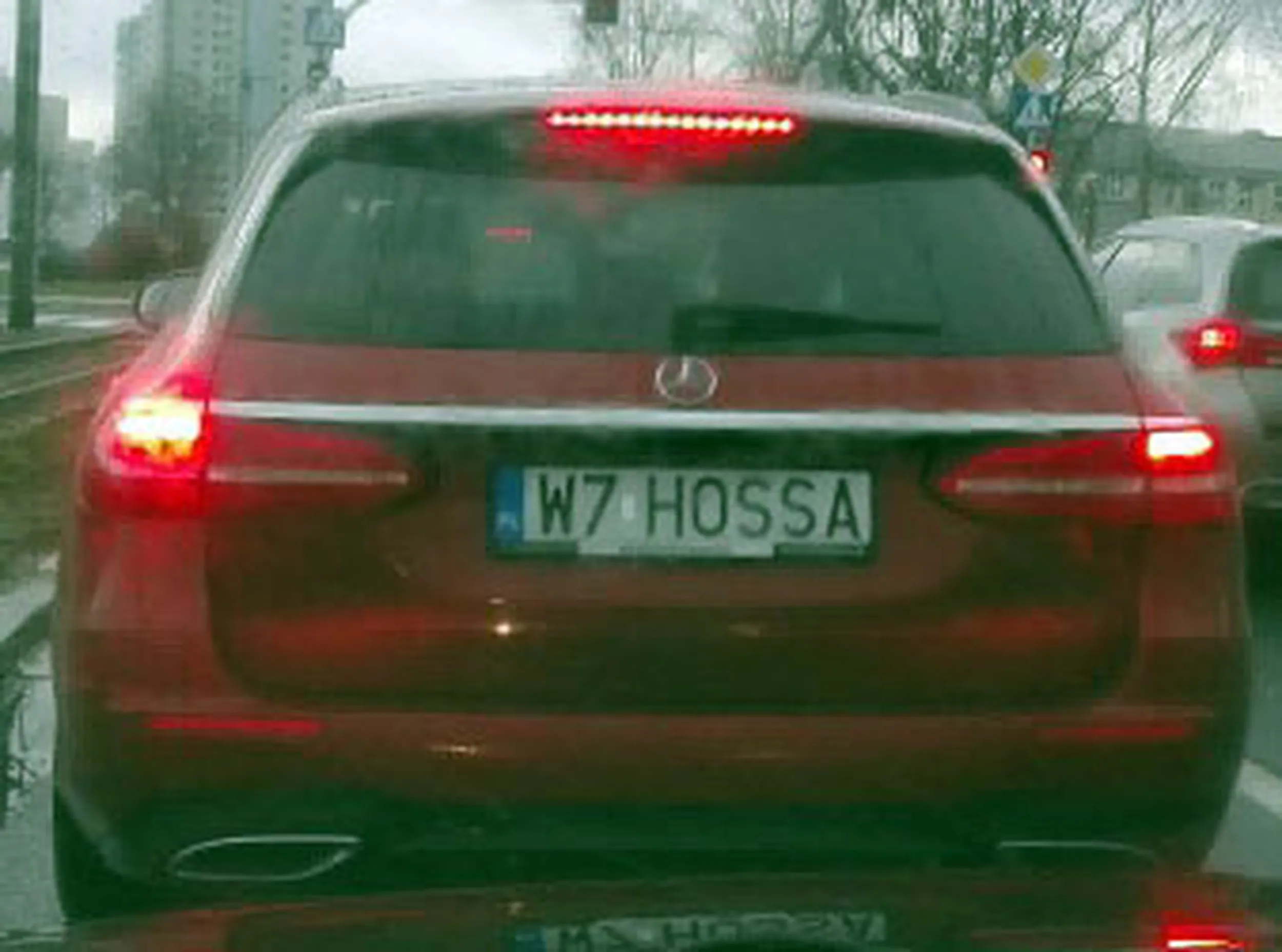 Fajny numer, blacha W7 HOSSA