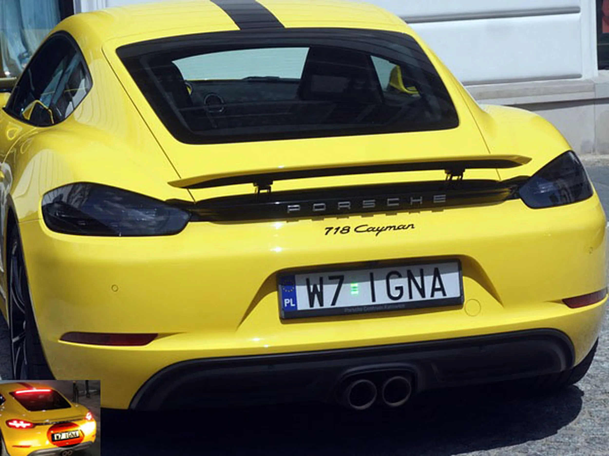 Fajny numer, blacha W7 IGNA