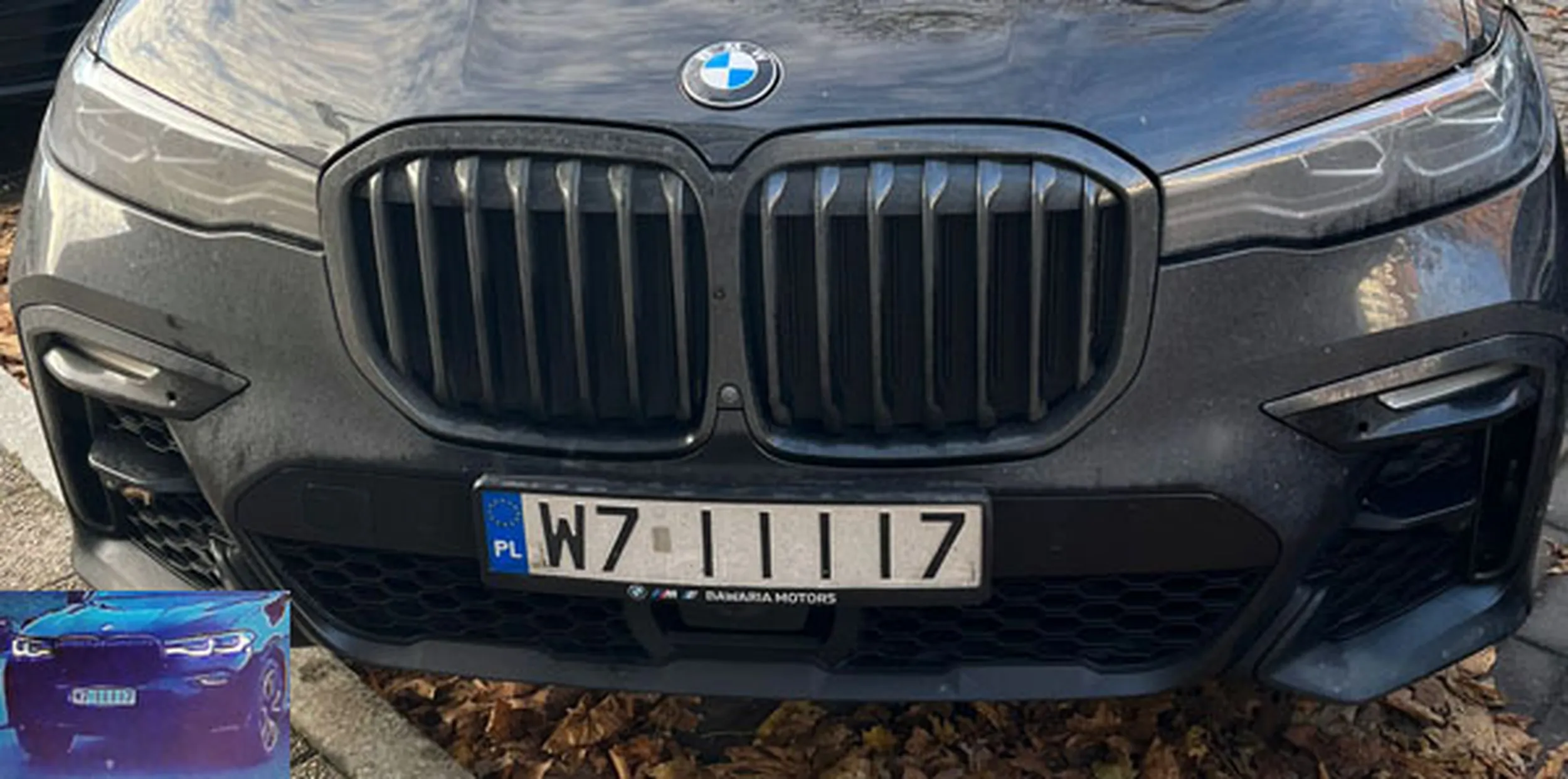 Fajny numer, blacha W7 IIII7