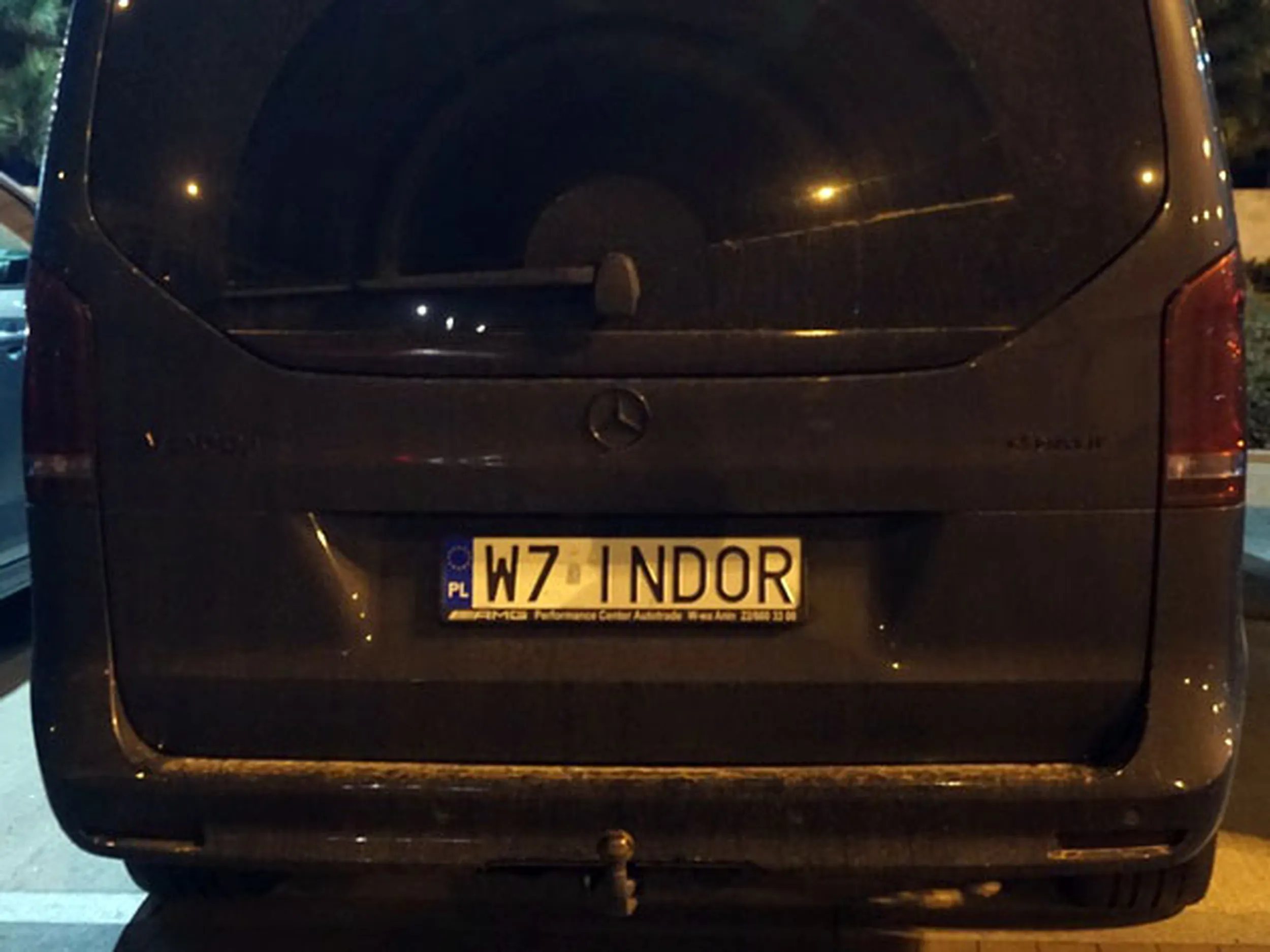 Fajny numer, blacha W7 INDOR
