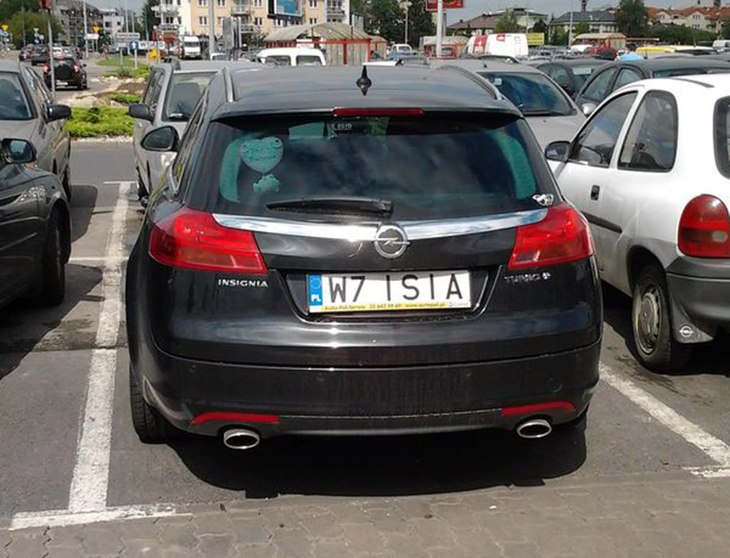 Fajny numer, blacha W7 ISIA