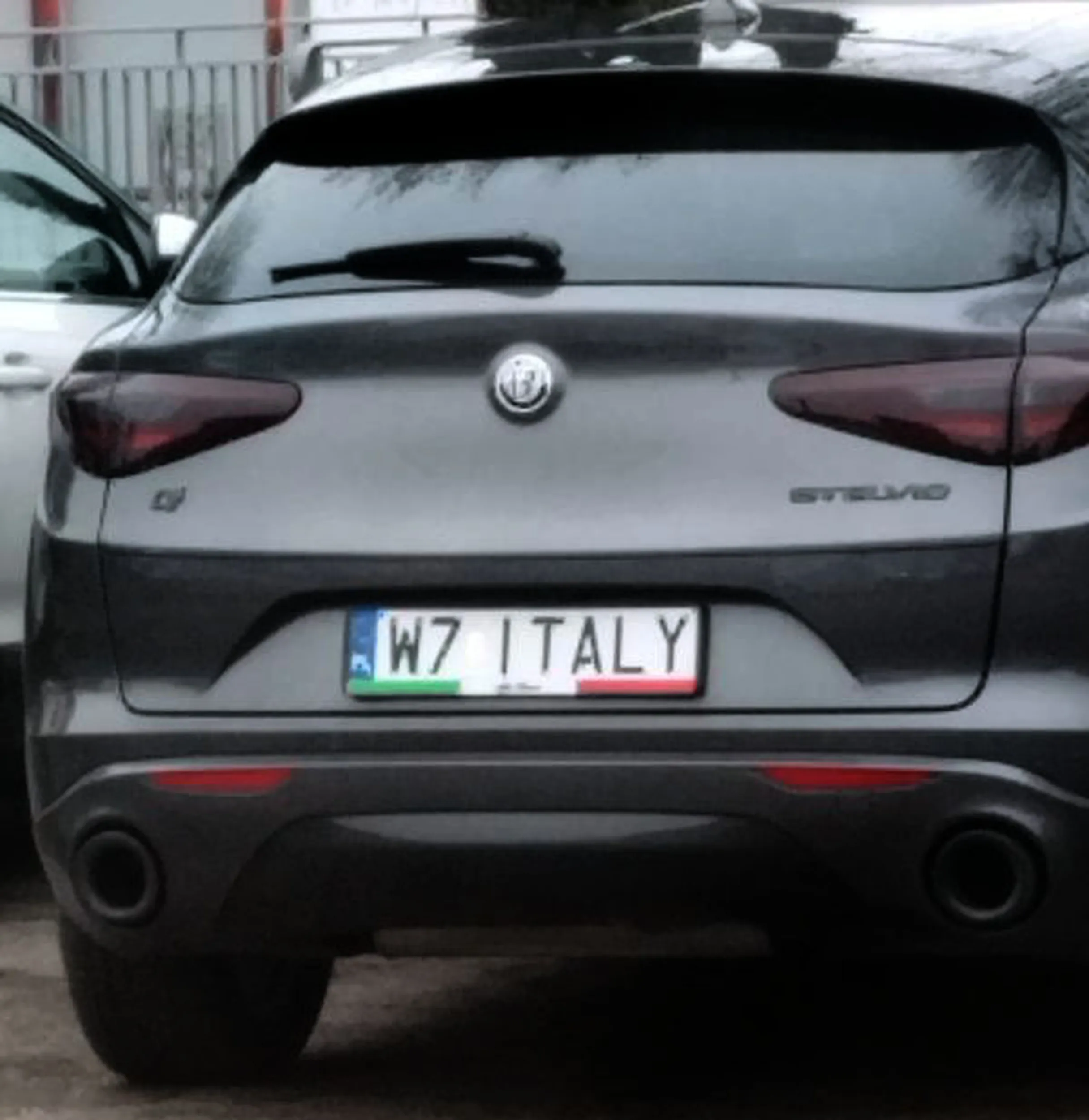 Fajny numer, blacha W7 ITALY