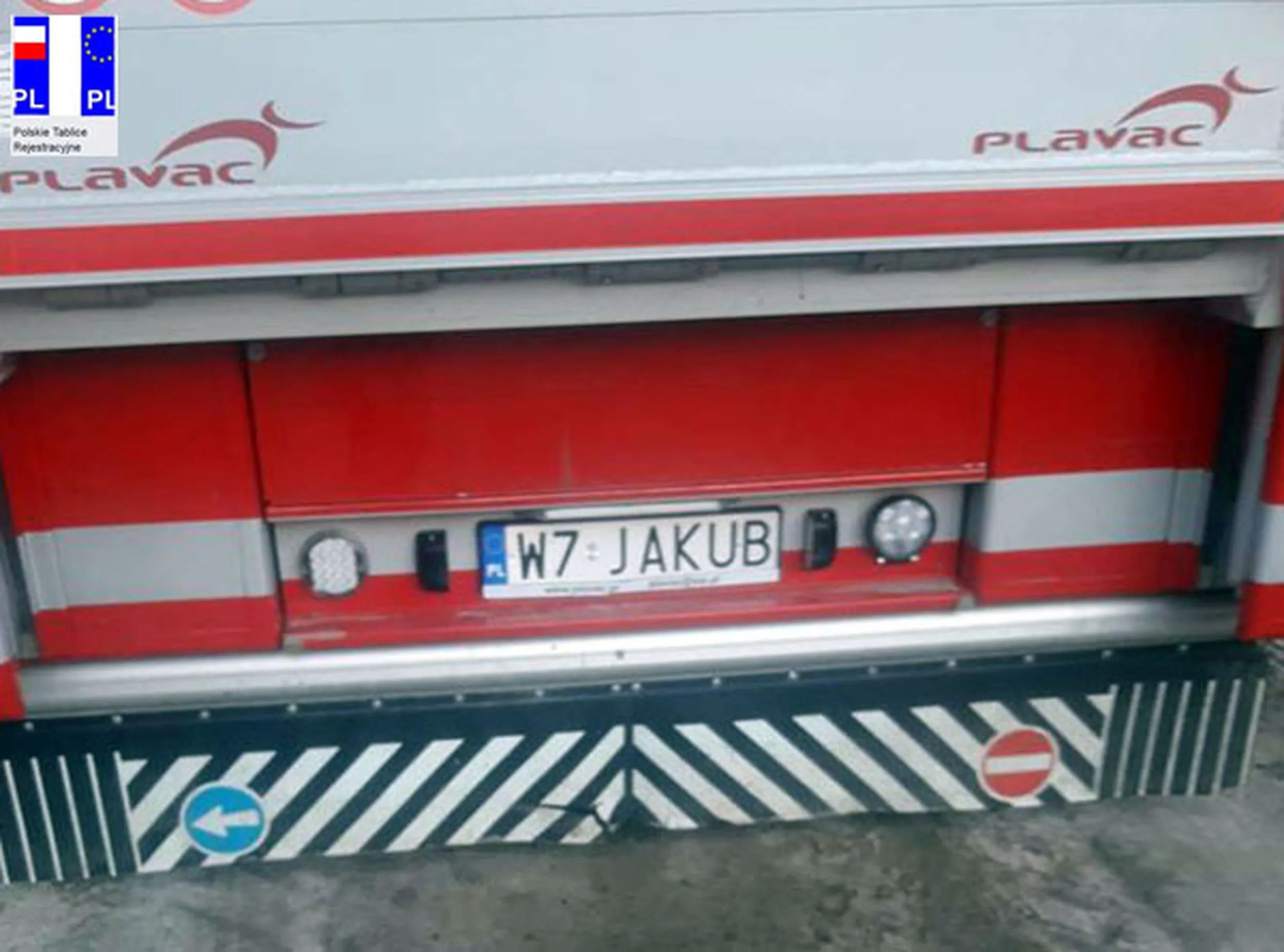 Fajny numer, blacha W7 JAKUB