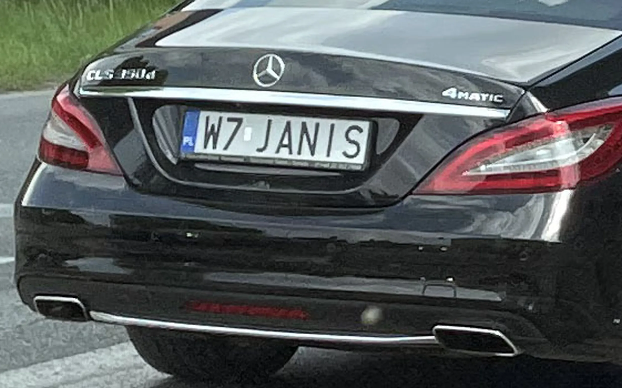 Fajny numer, blacha W7 JANIS