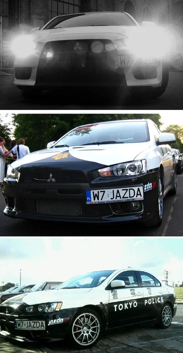 Fajny numer, blacha W7 JAZDA