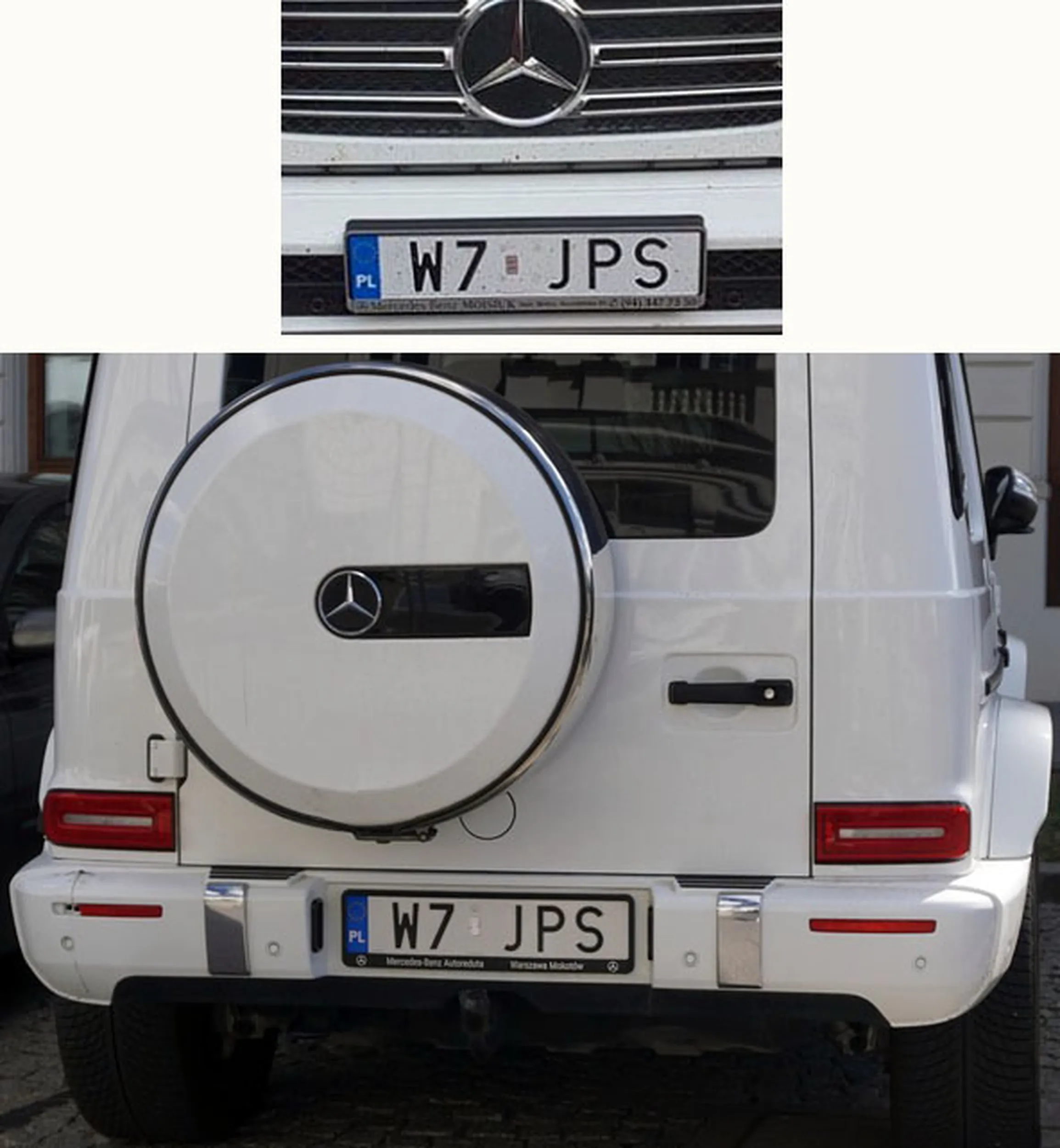 Fajny numer, blacha W7 JPS