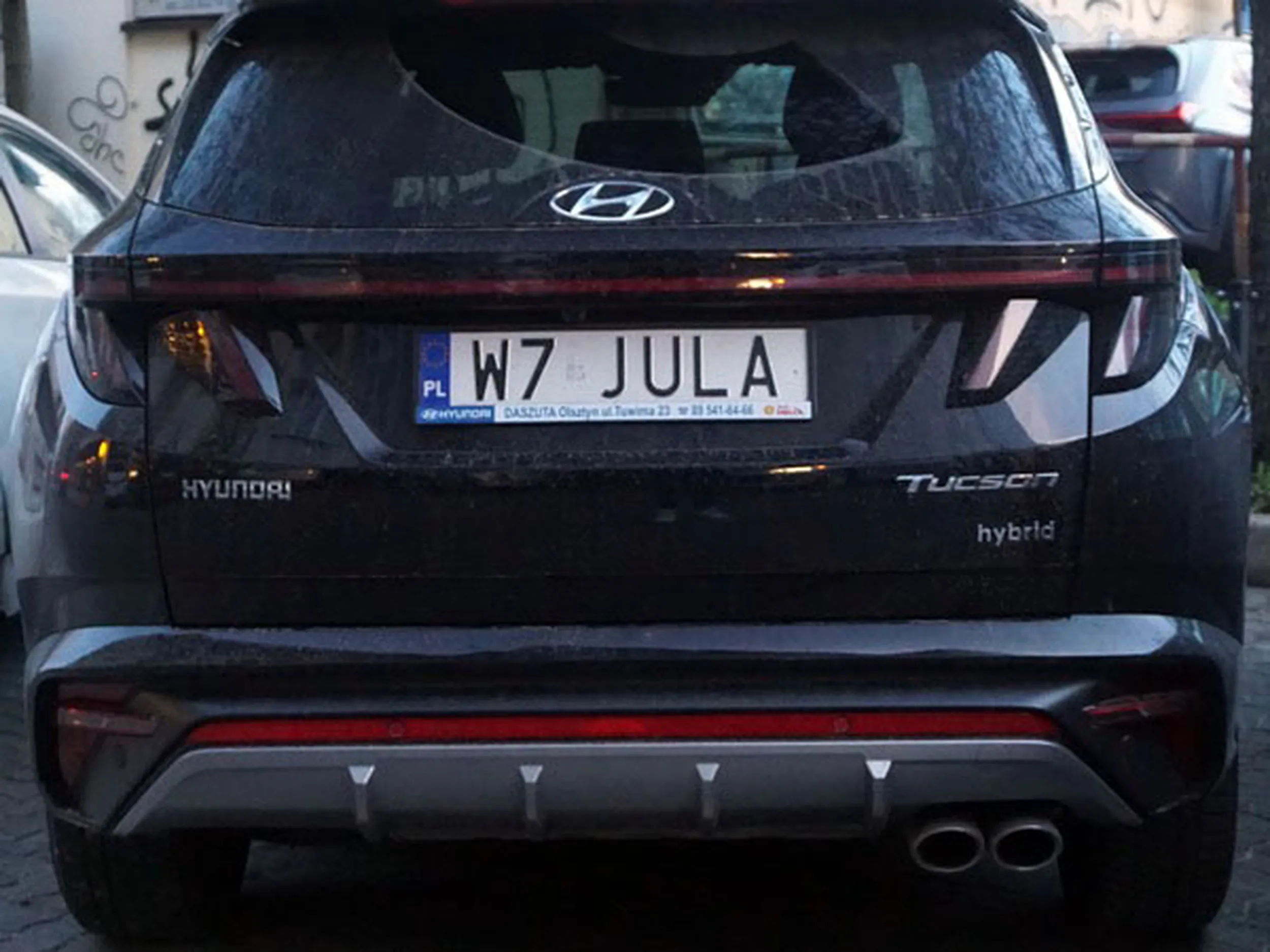 Fajny numer, blacha W7 JULA