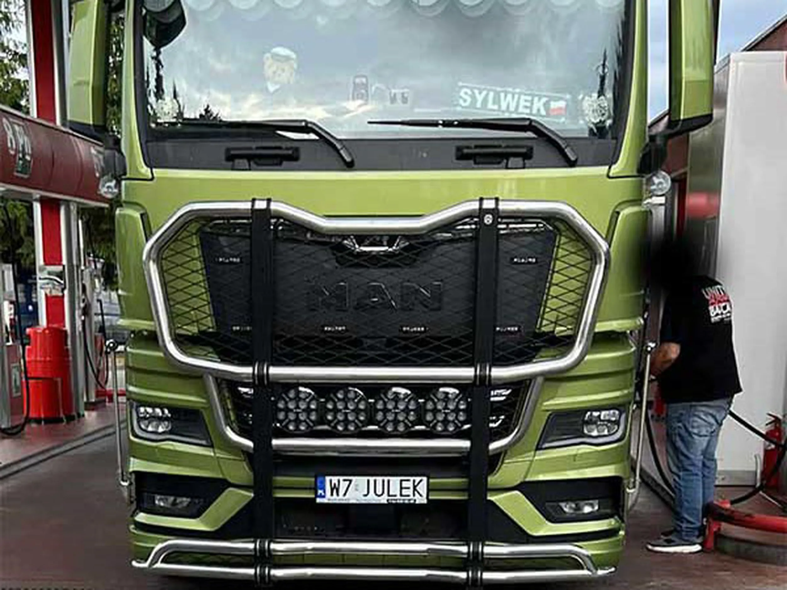 Fajny numer, blacha W7 JULEK