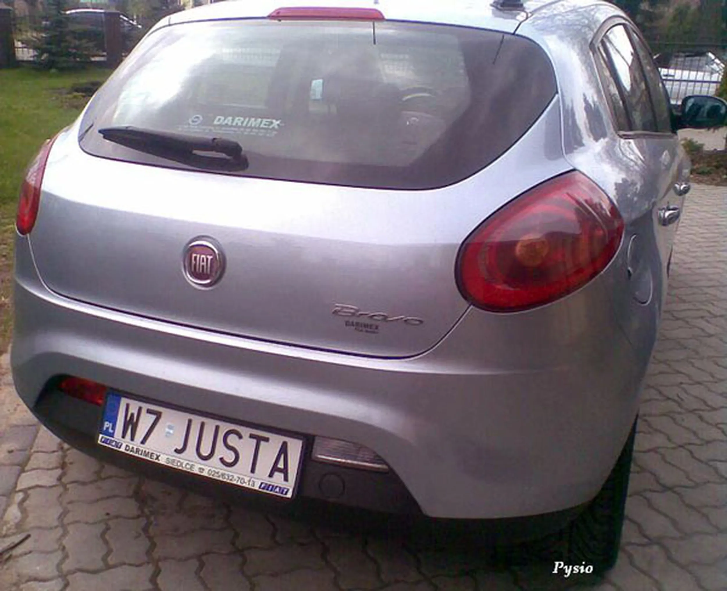 Fajny numer, blacha W7 JUSTA