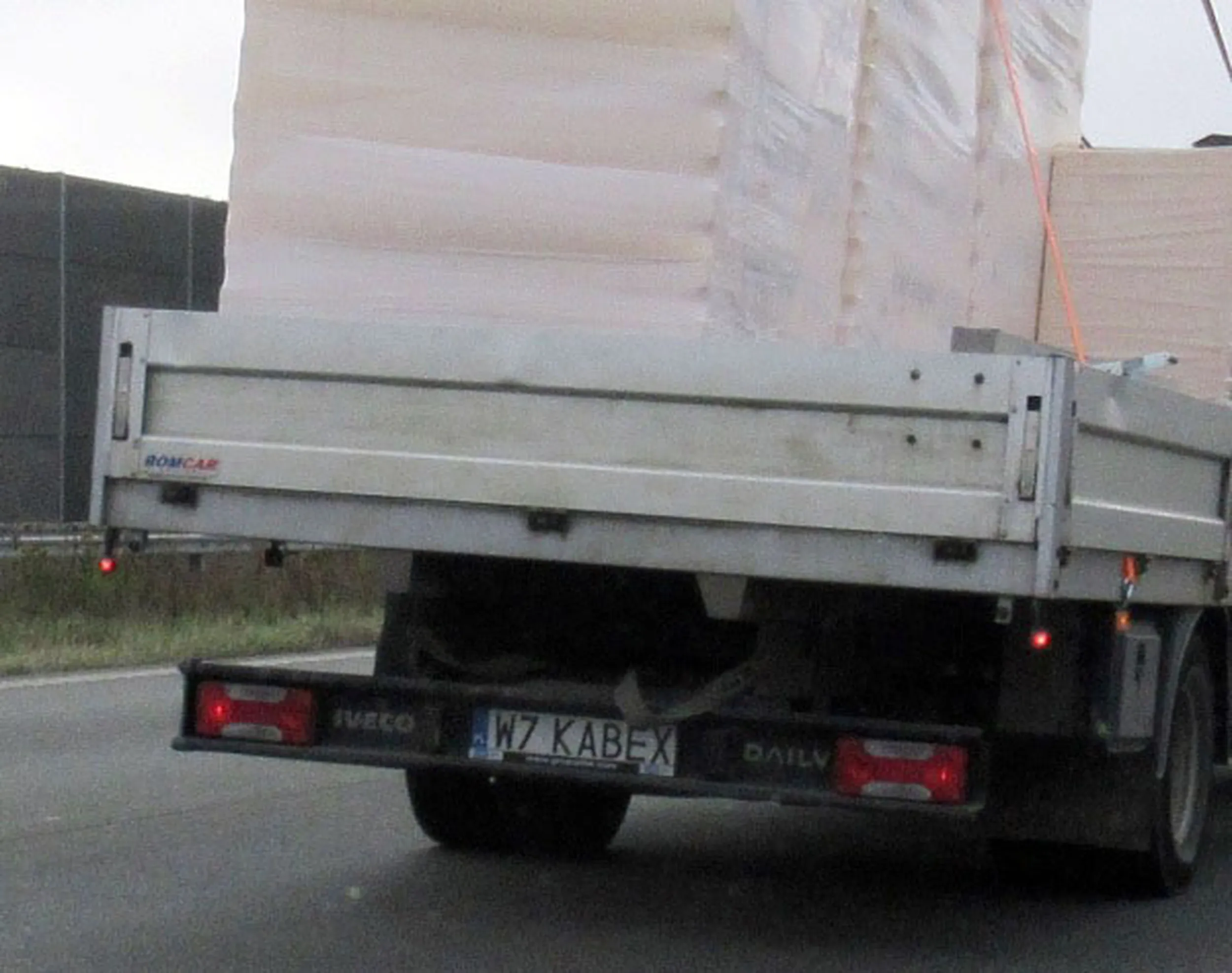 Fajny numer, blacha W7 KABEX