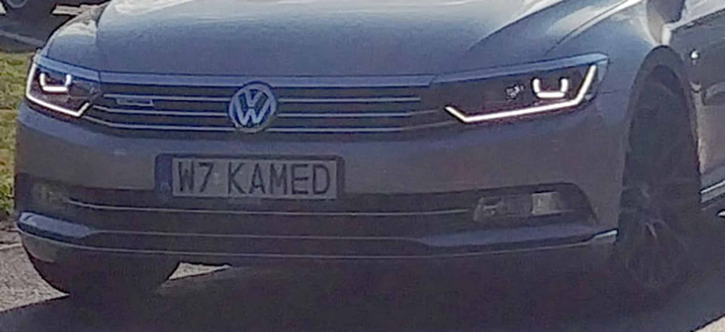 Fajny numer, blacha W7 KAMED