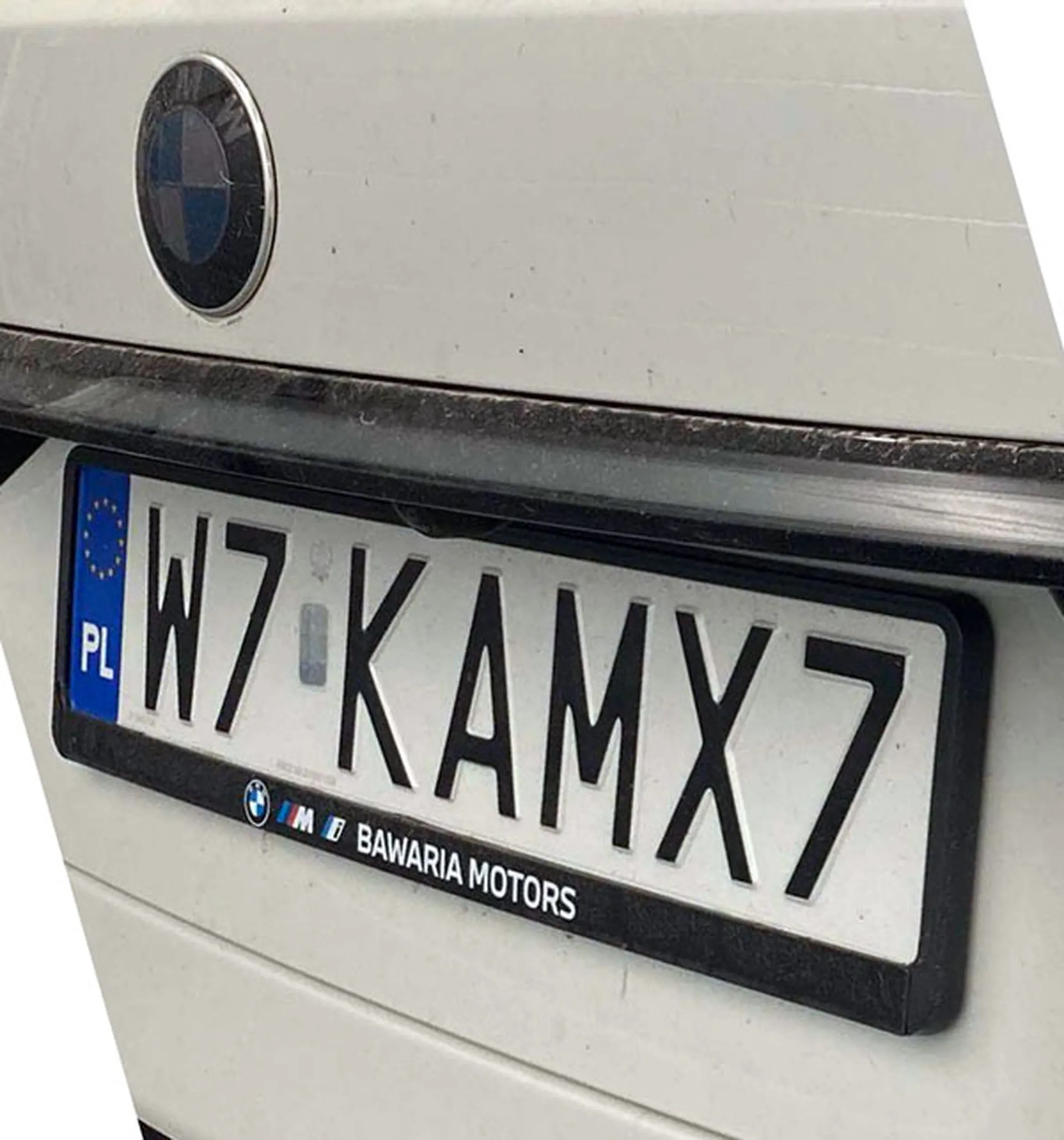 Fajny numer, blacha W7 KAMX7