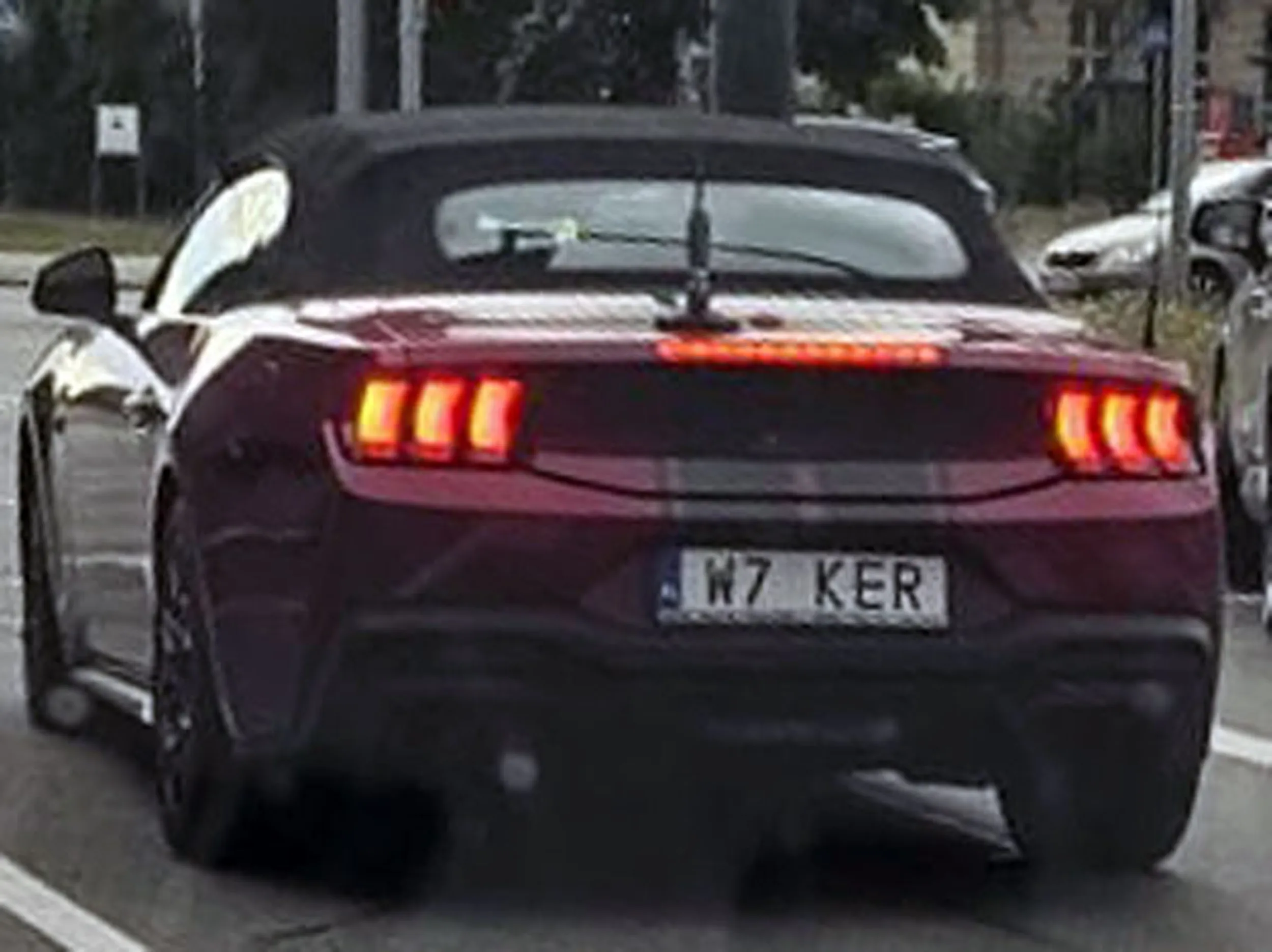 Fajny numer, blacha W7 KER