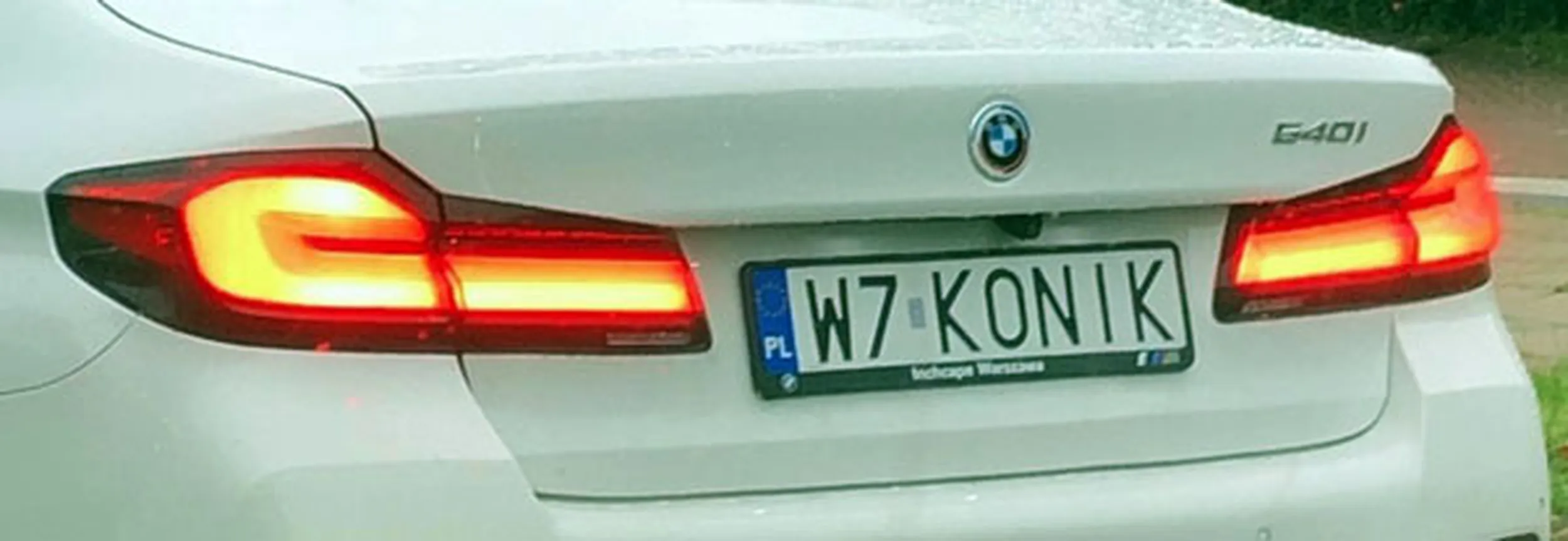 Fajny numer, blacha W7 KONIK