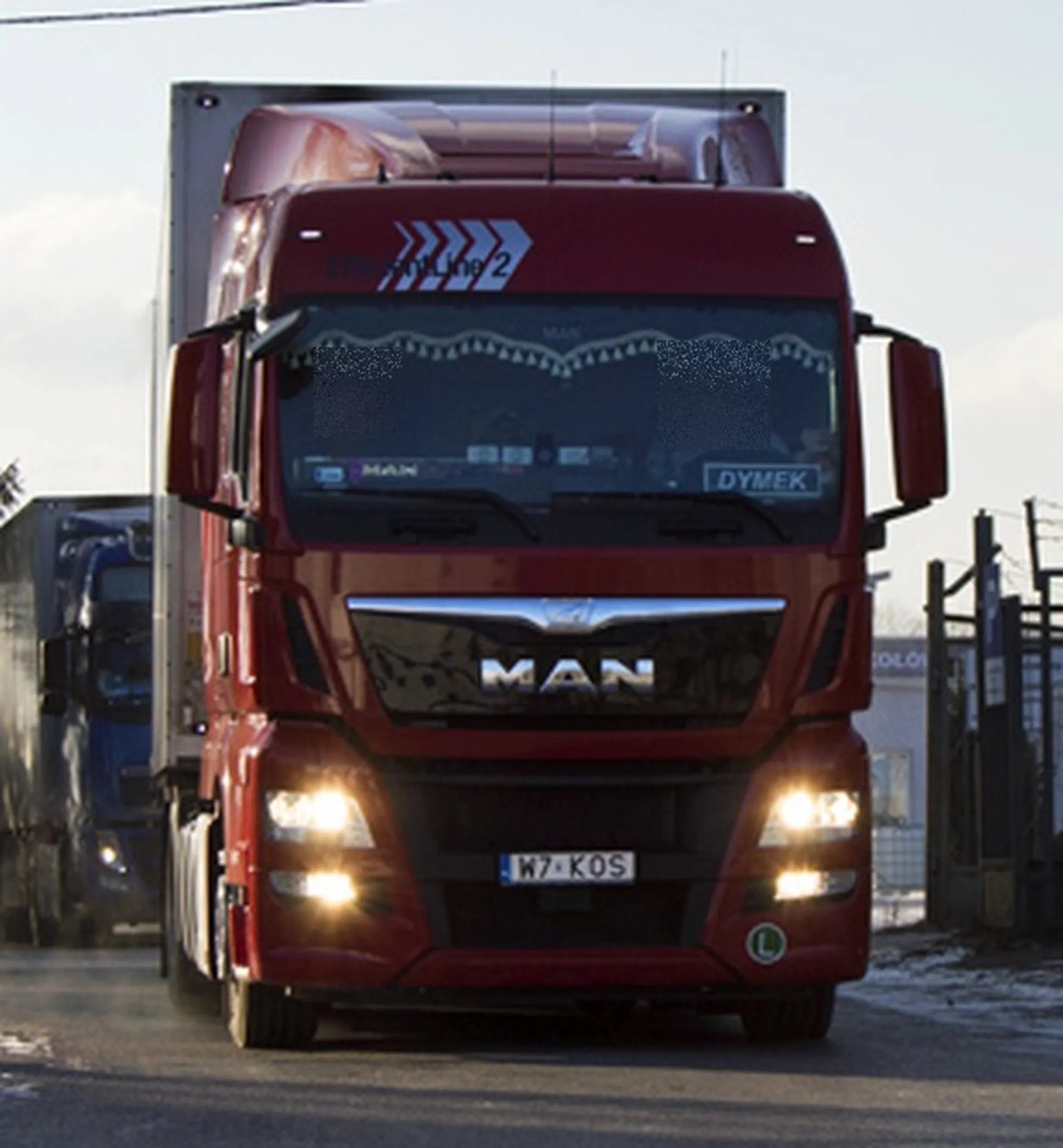 Fajny numer, blacha W7 KOS