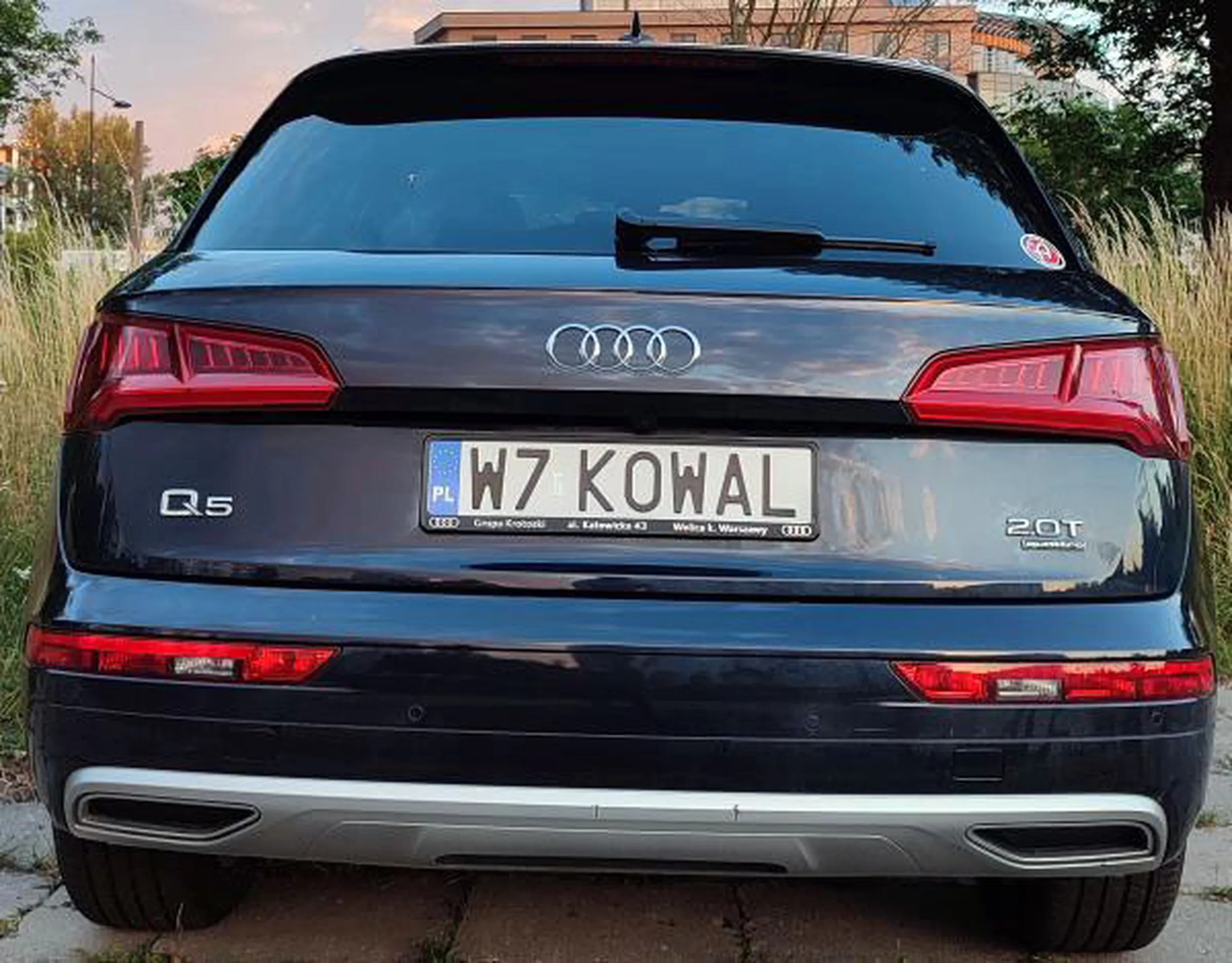 Fajny numer, blacha W7 KOWAL