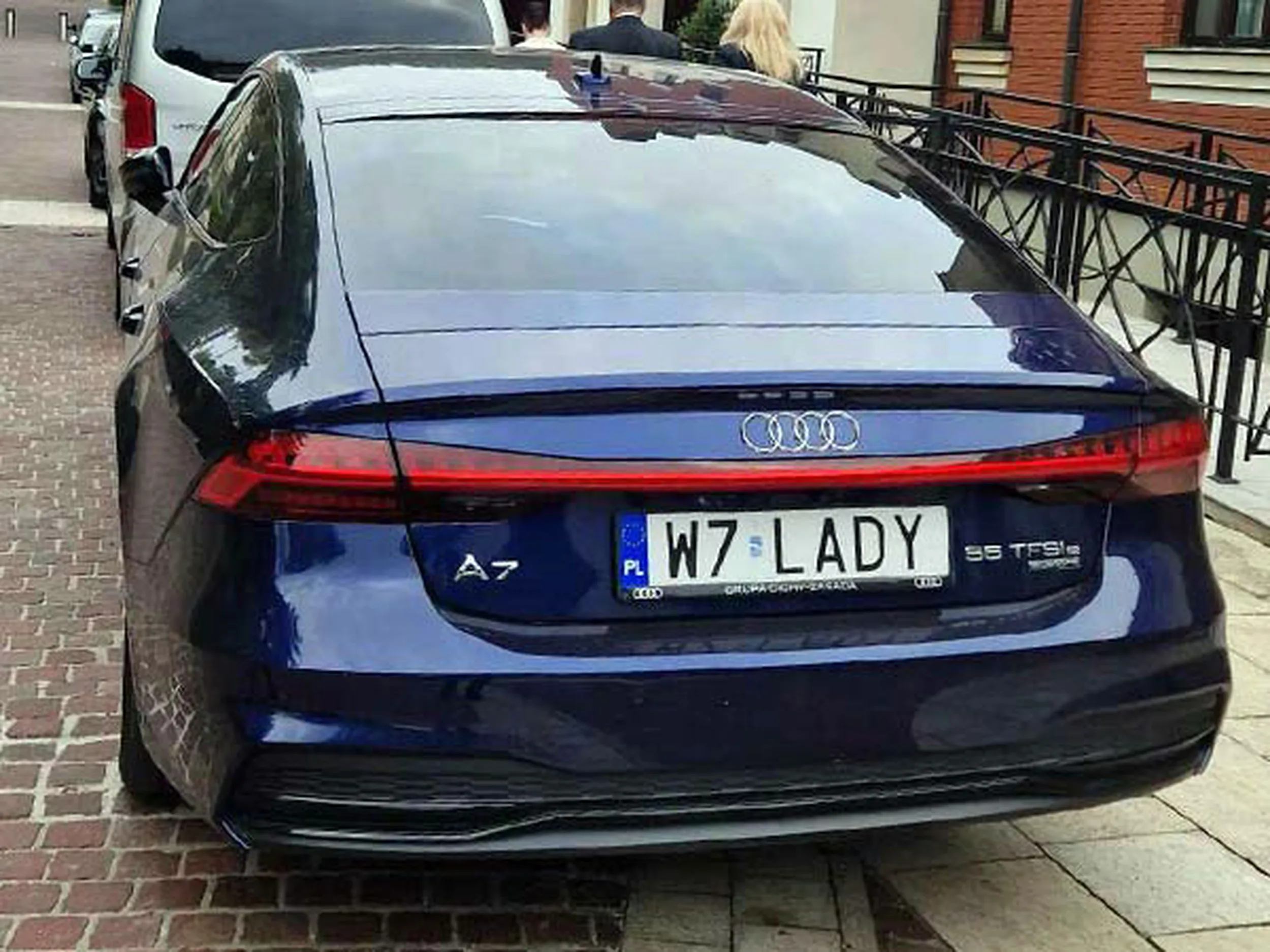 Fajny numer, blacha W7 LADY