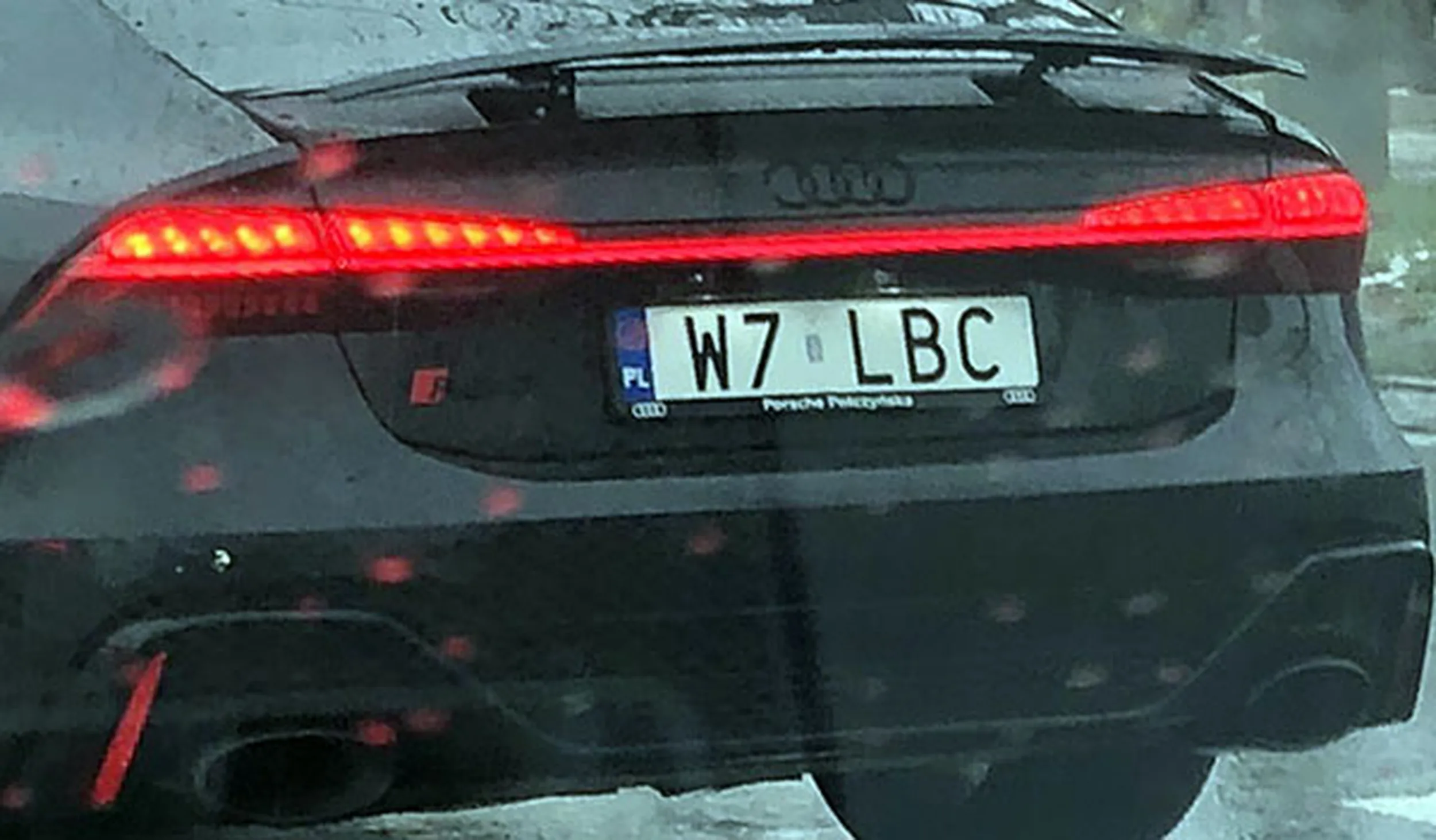 Fajny numer, blacha W7 LBC