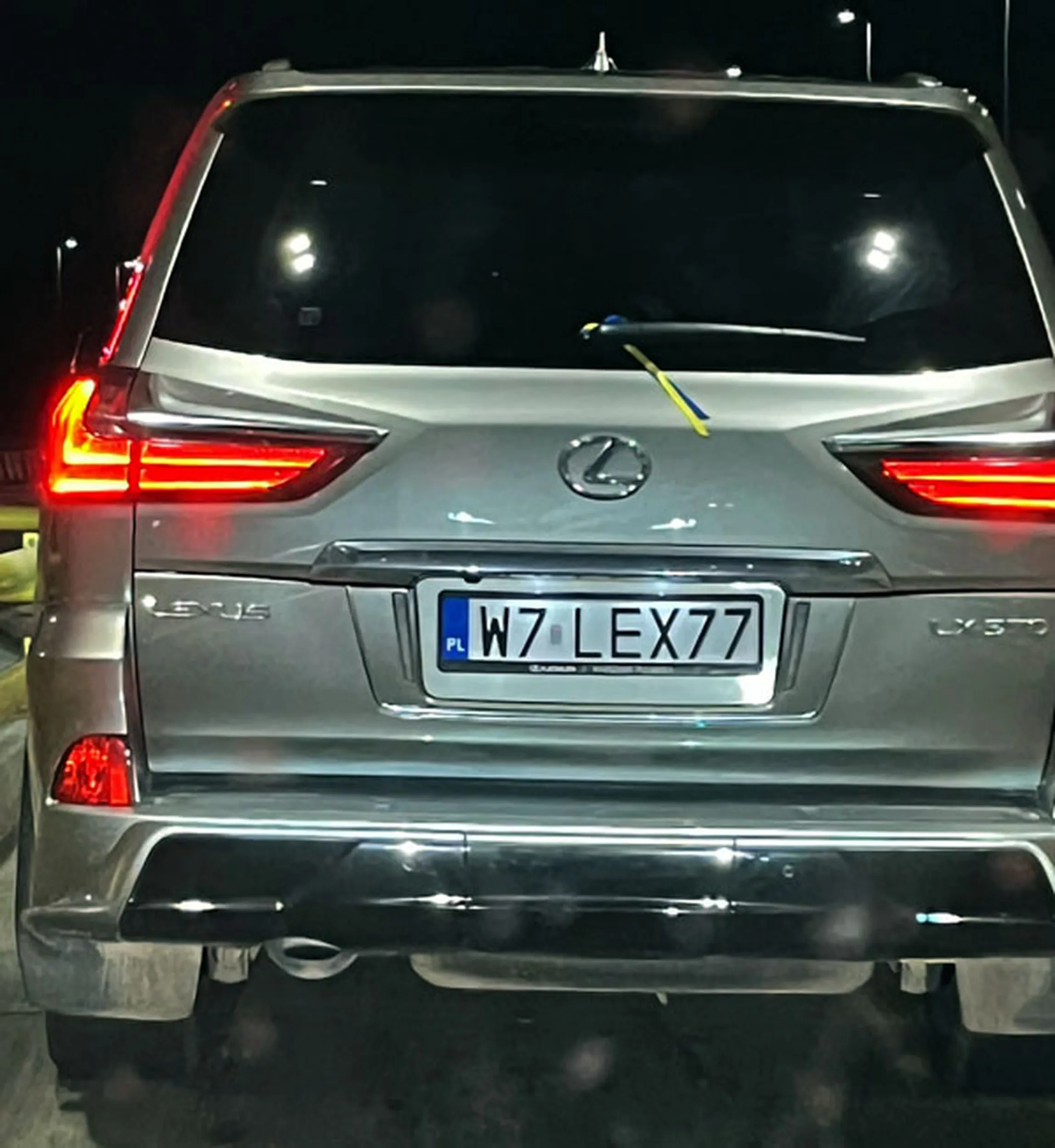 Fajny numer, blacha W7 LEX77