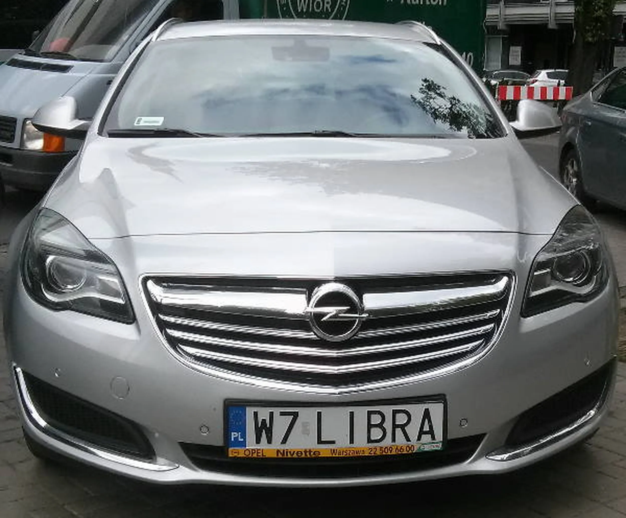 Fajny numer, blacha W7 LIBRA