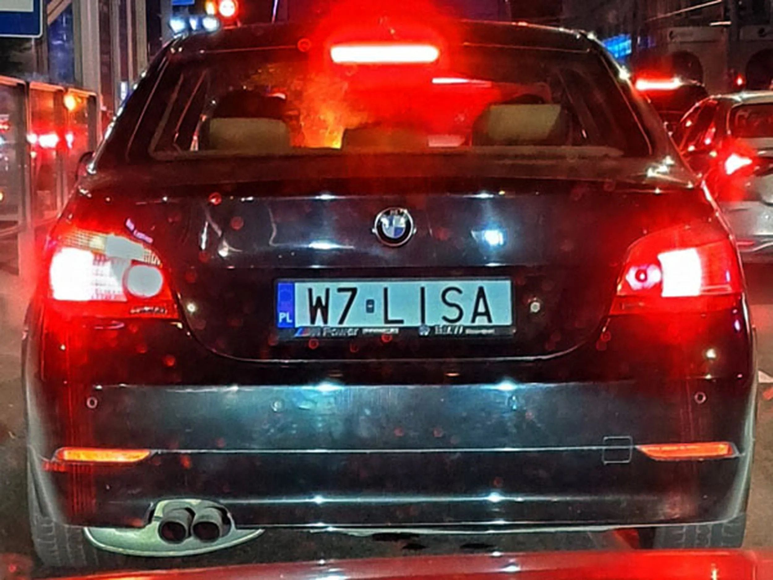 Fajny numer, blacha W7 LISA