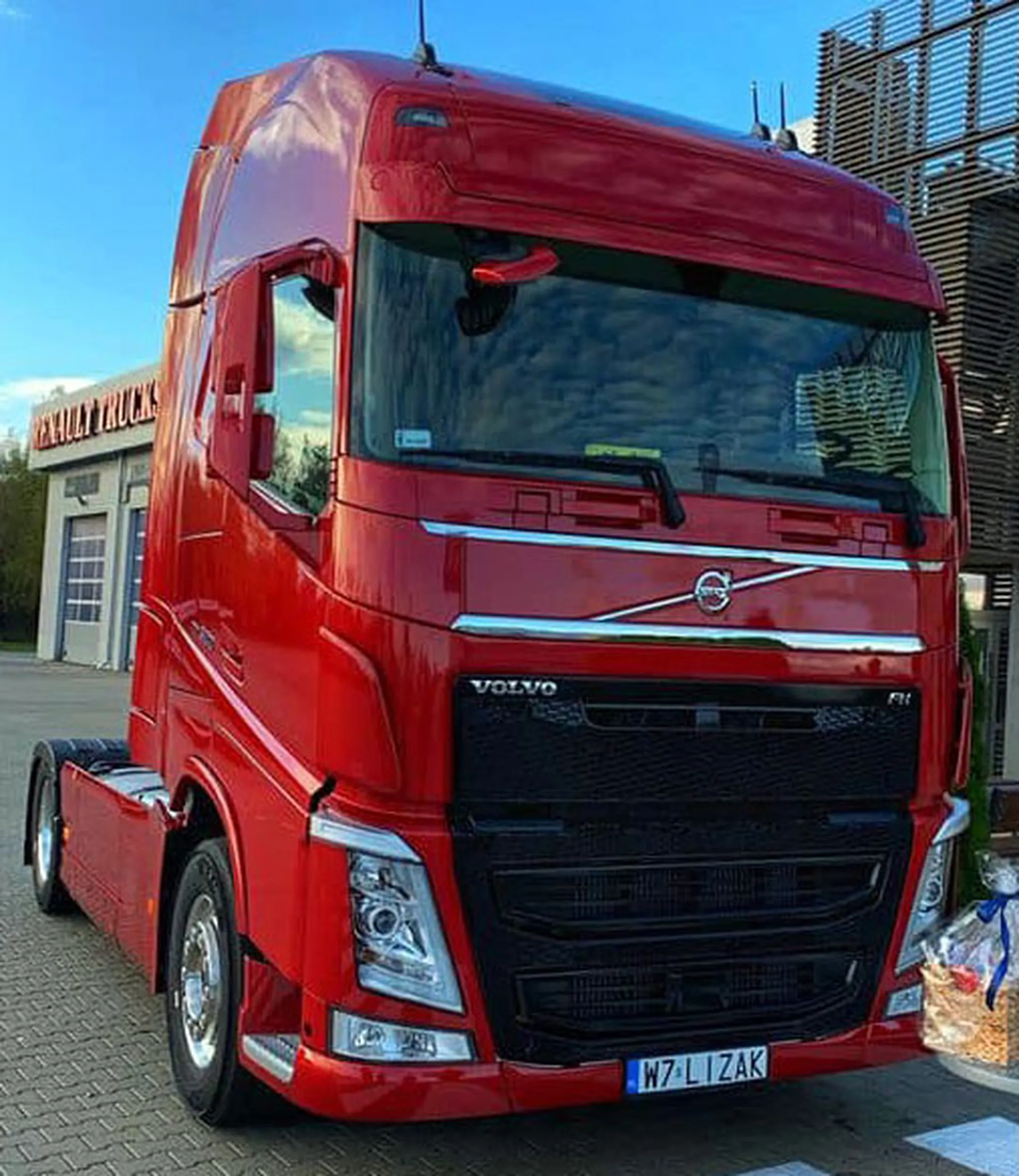 Fajny numer, blacha W7 LIZAK