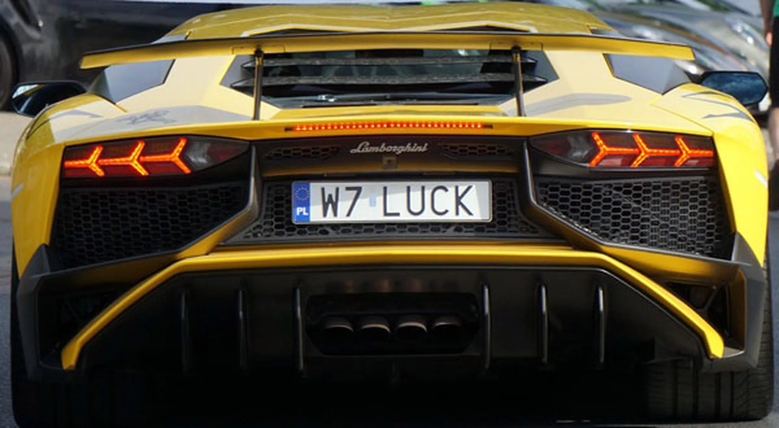 Fajny numer, blacha W7 LUCK