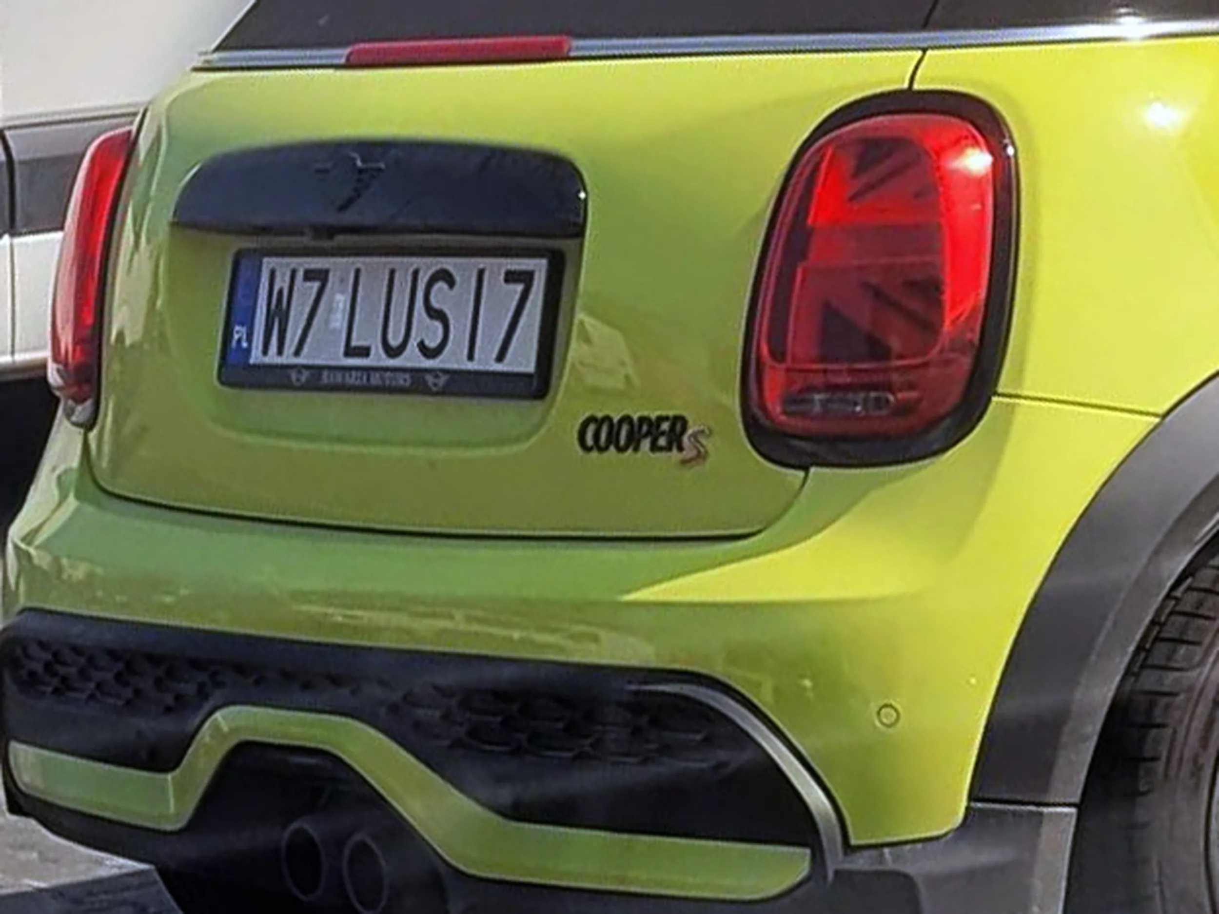 Fajny numer, blacha W7 LUSI7