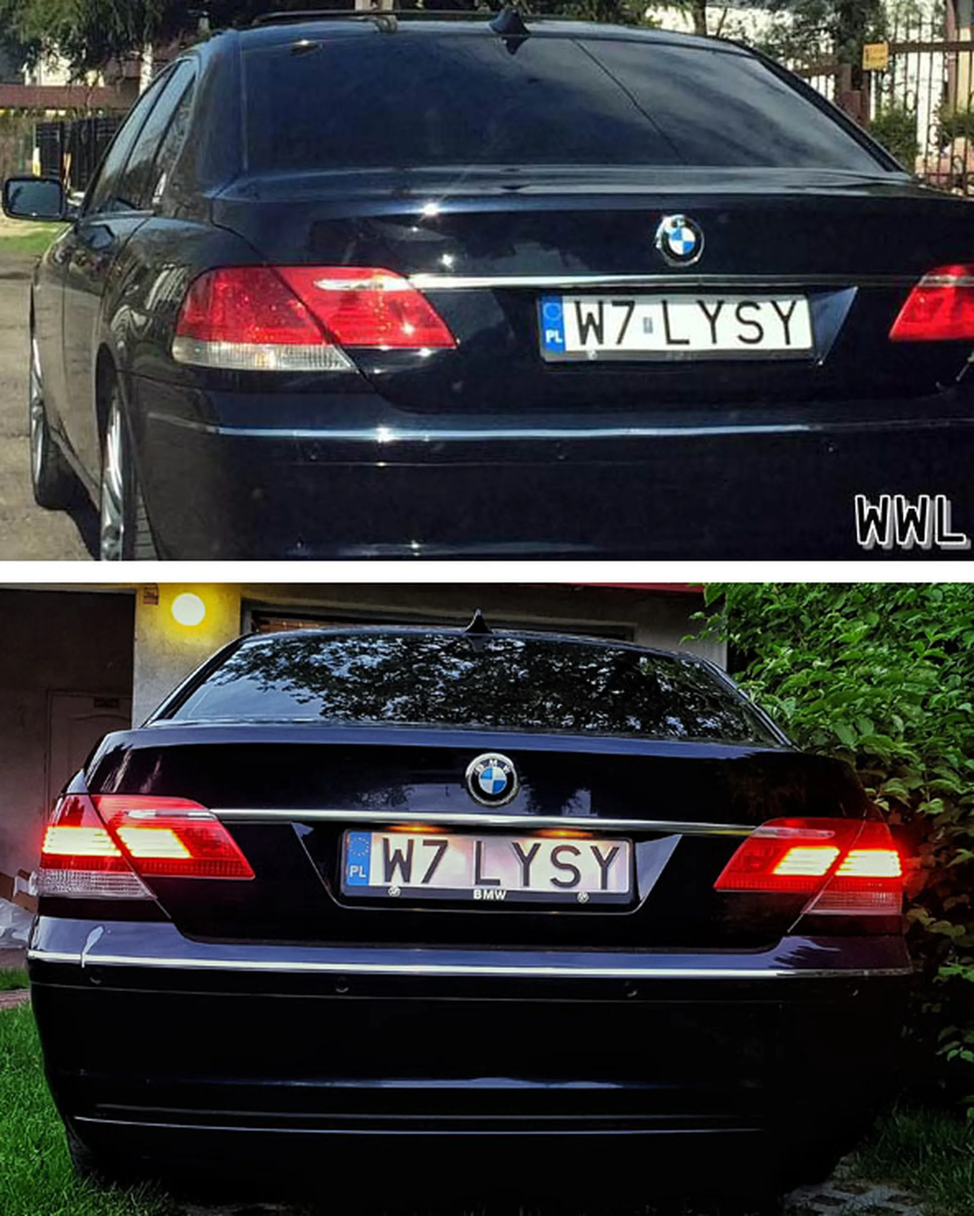 Fajny numer, blacha W7 LYSY