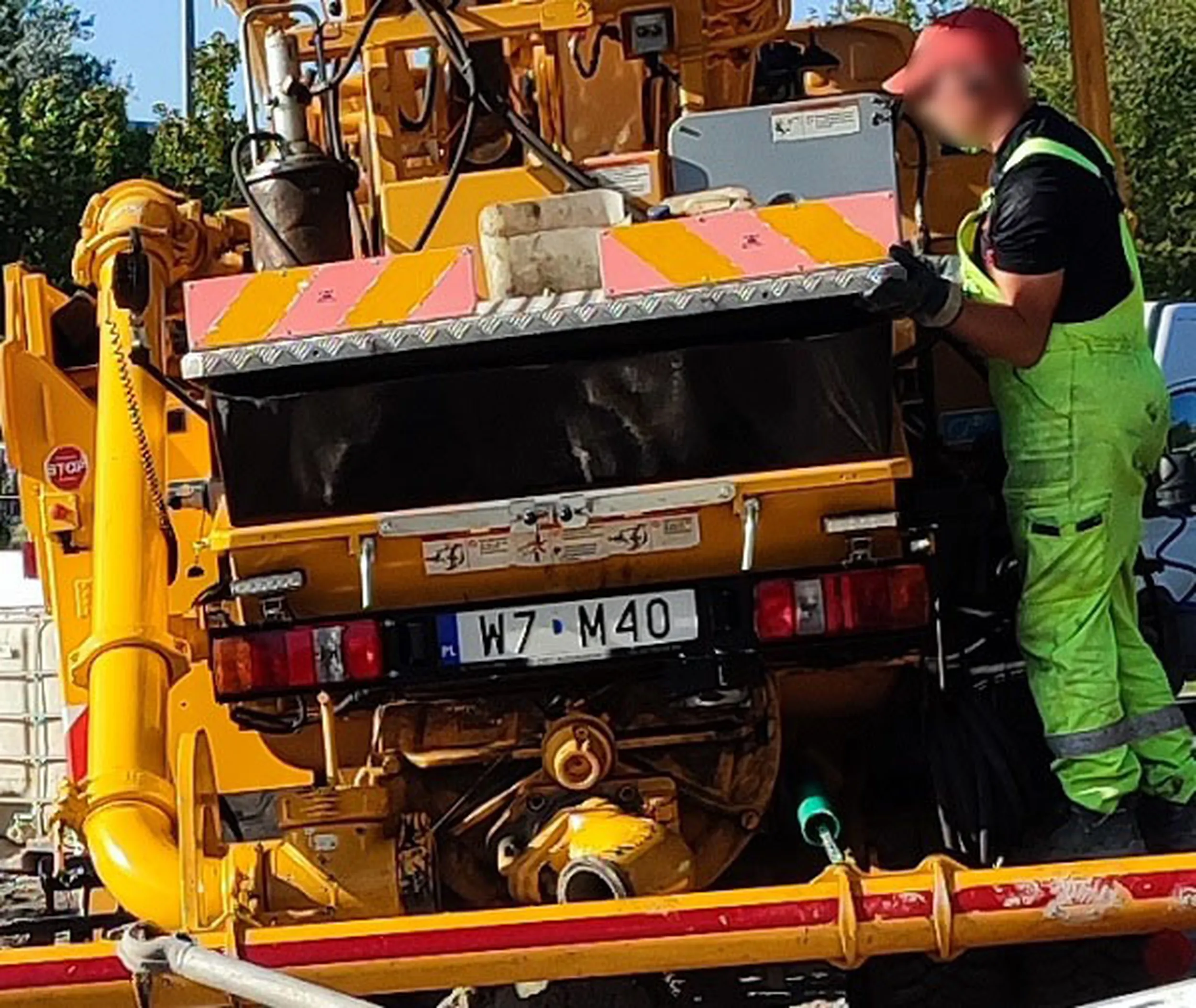 Fajny numer, blacha W7 M40